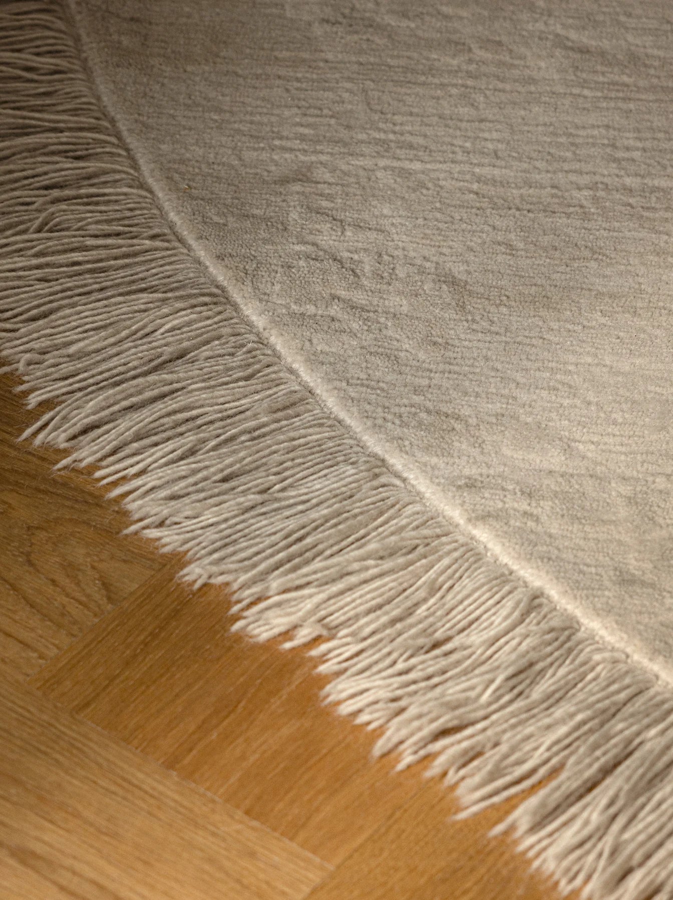 Ovaler Teppich OCEANIC REEF beige