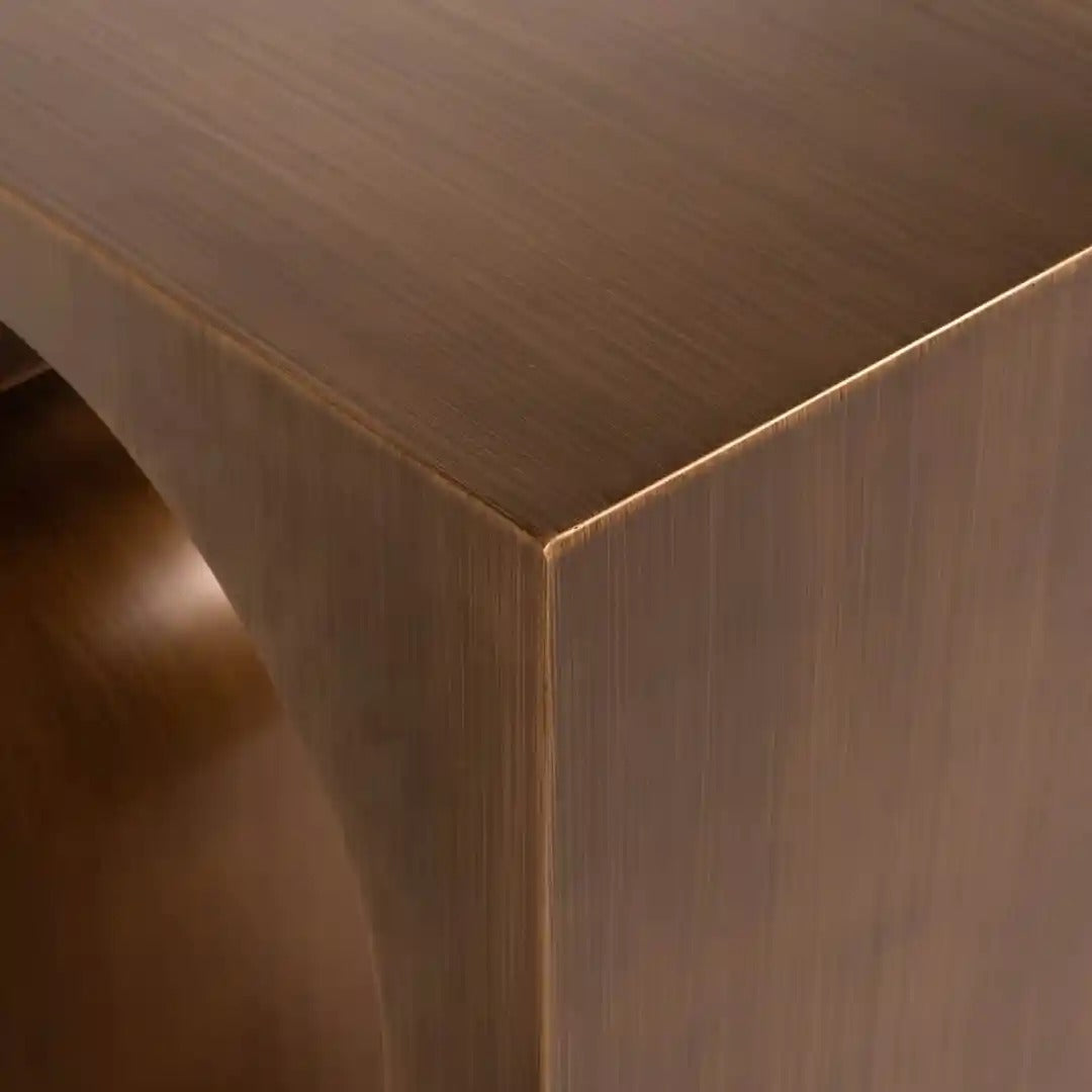 LUGANO Console Copper Brown
