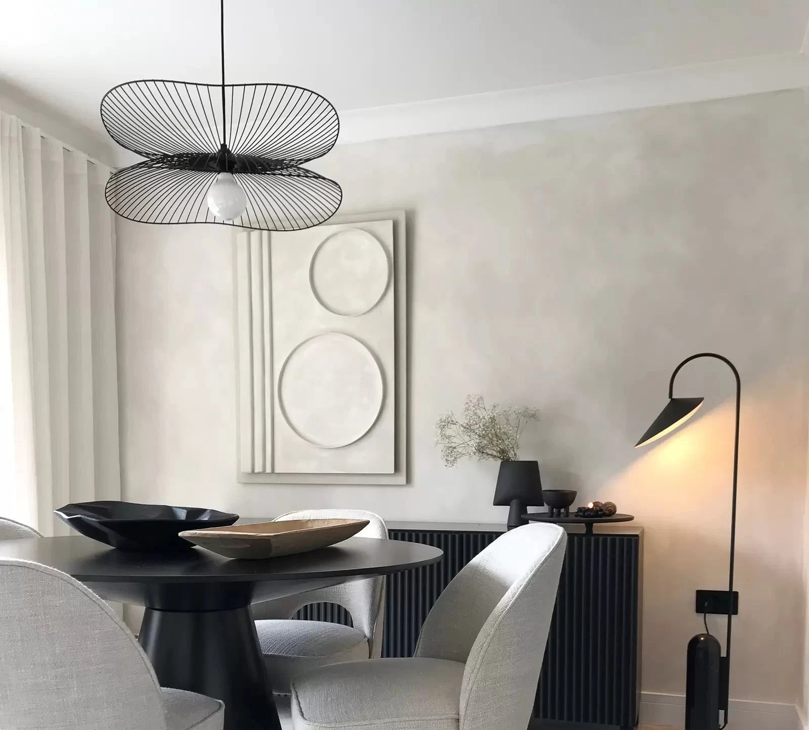 Hanglamp LIBELLULE zwart