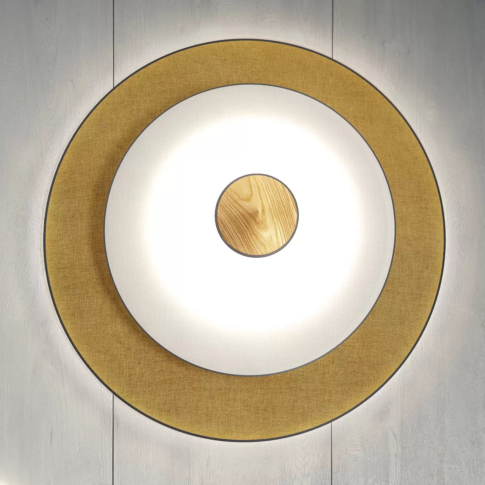 Wandlamp CYMBAL bruin
