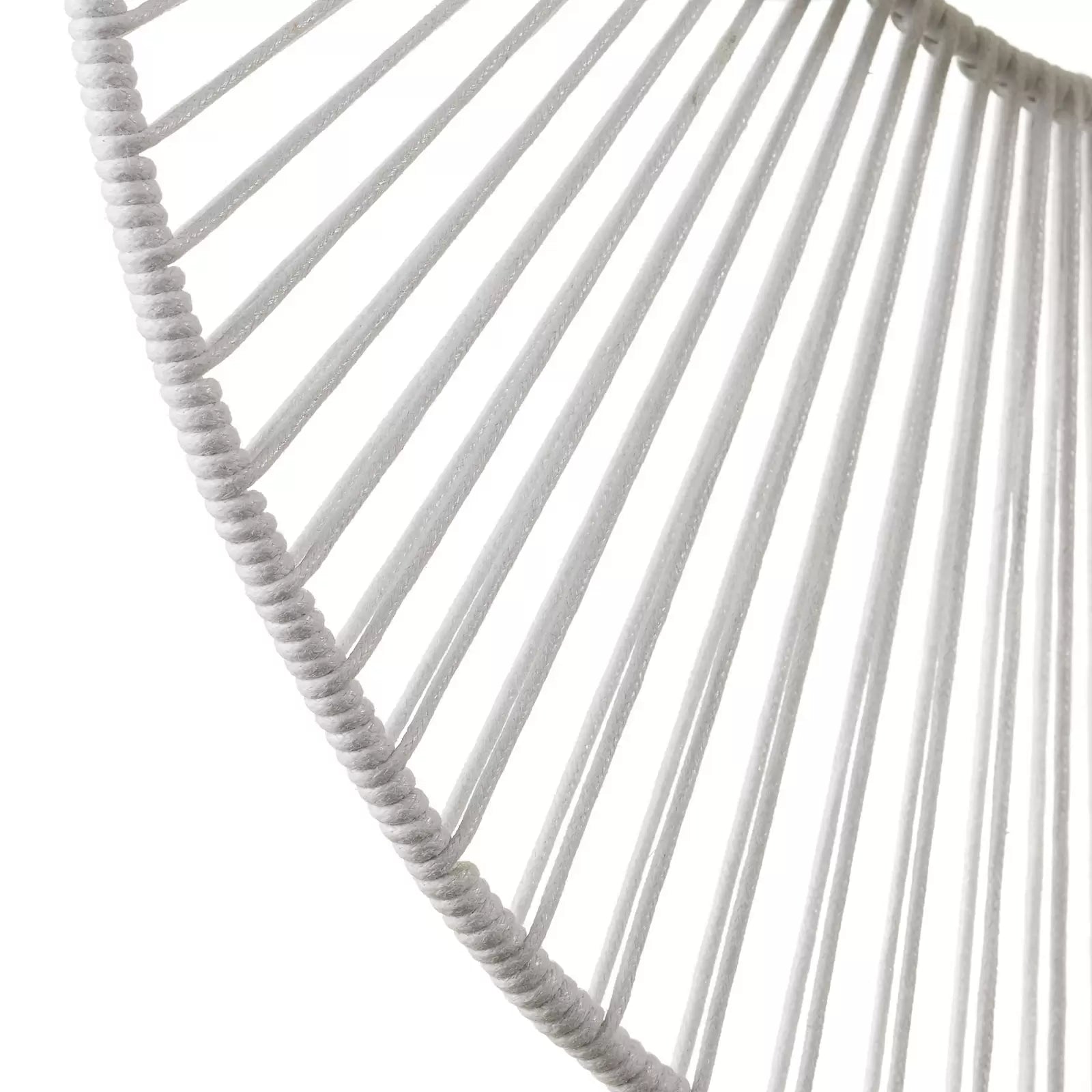 Hanging Lampe Auster weiß