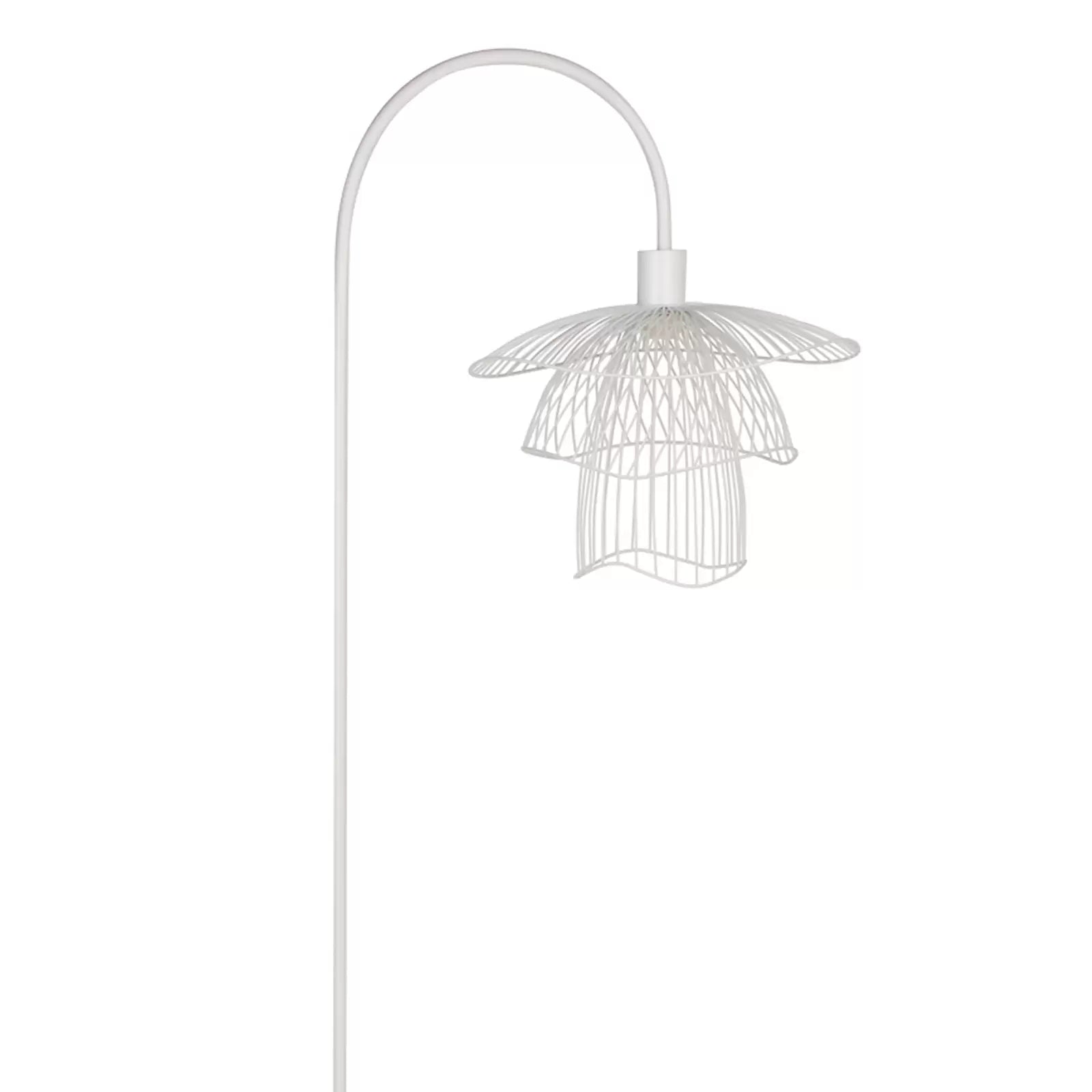 Vloerlamp PAPILLON wit