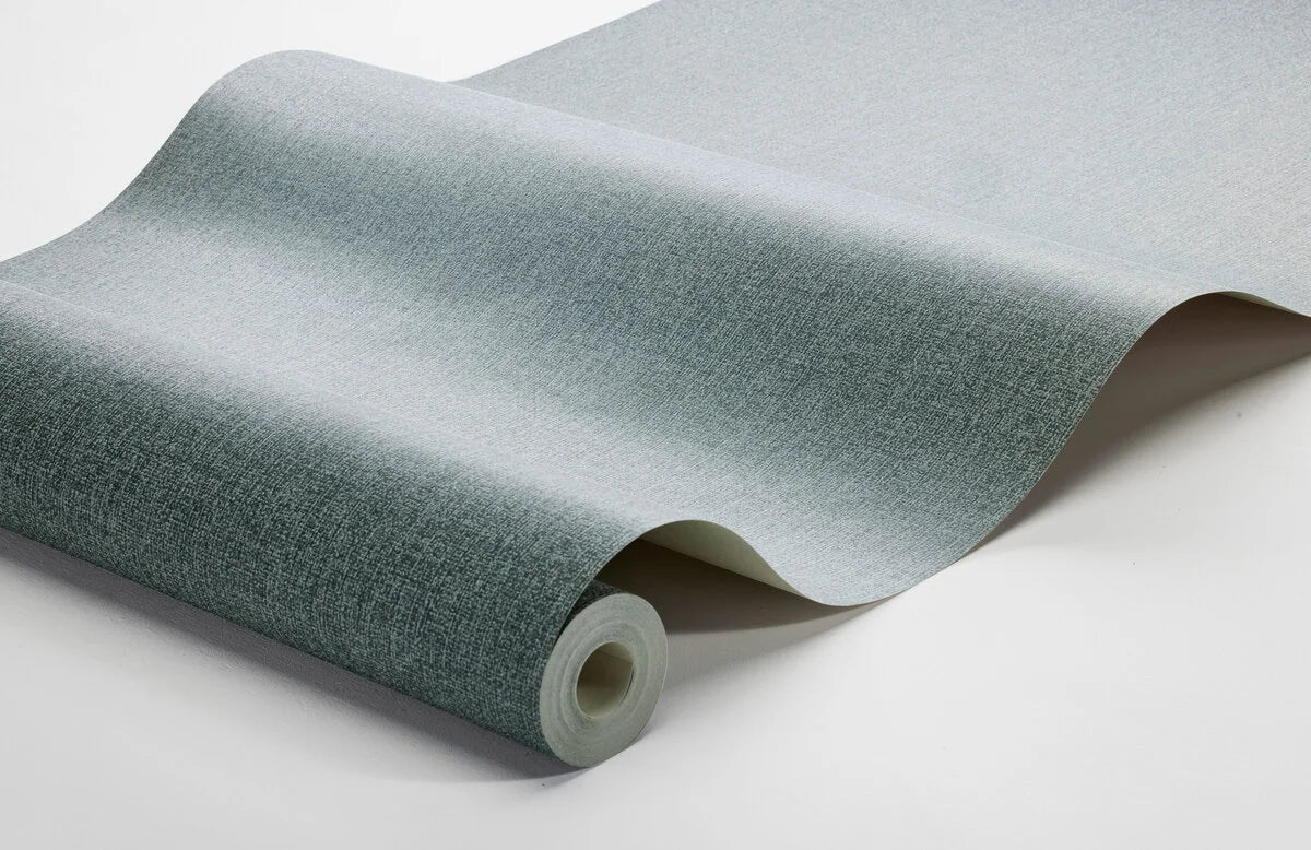 Structural wallpaper imitating canvas WEAVER’S WALL blue