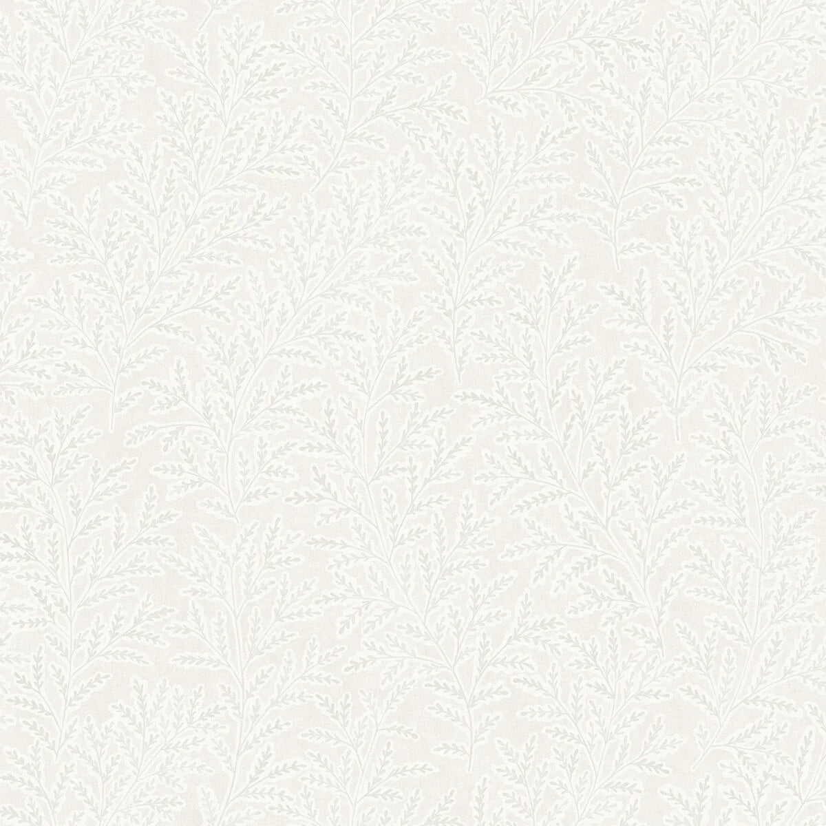 MOLLY’S MEADOW Plant Pattern Wallpaper in Off-White