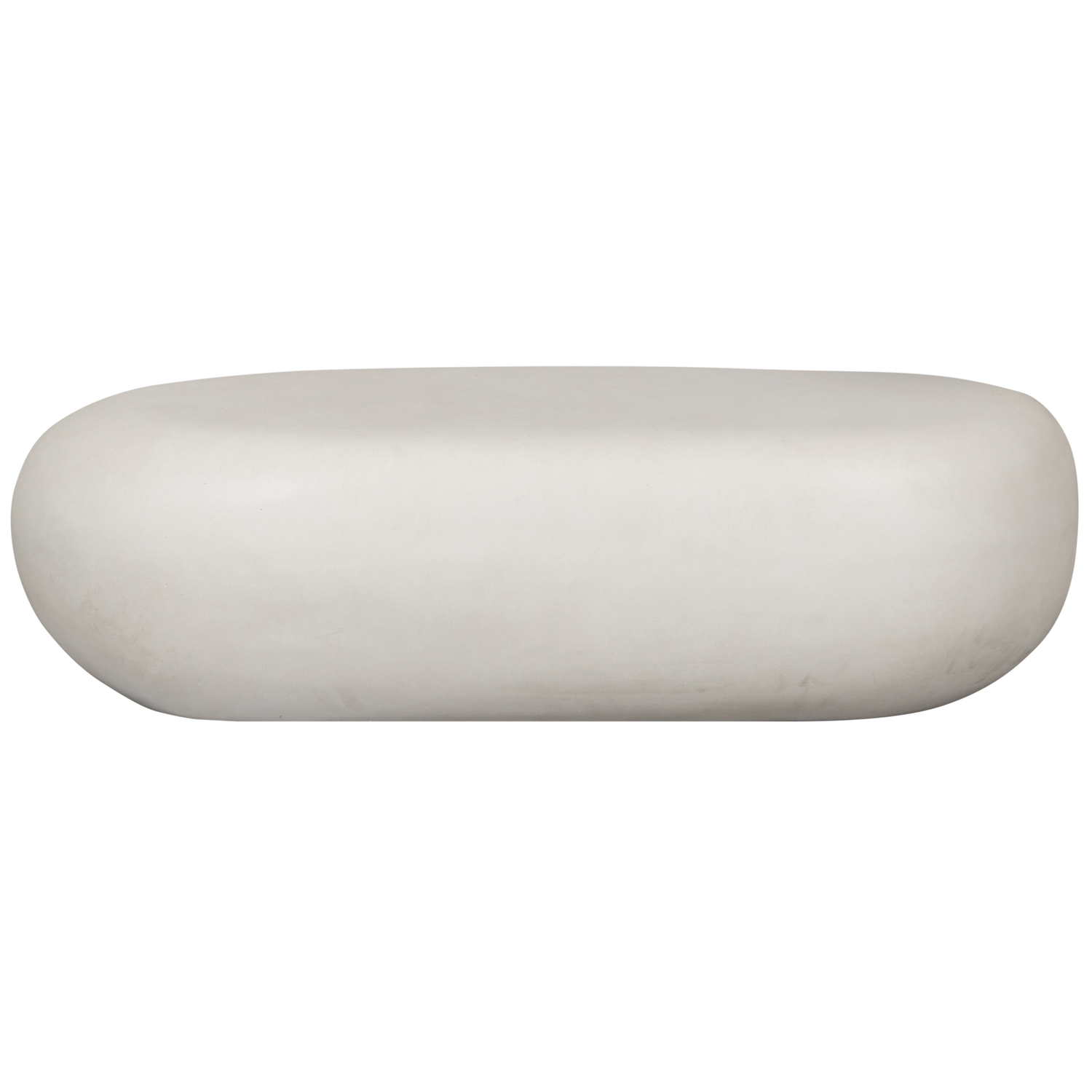 Stolik kawowy zewnętrzny PEBBLE biały – Woood