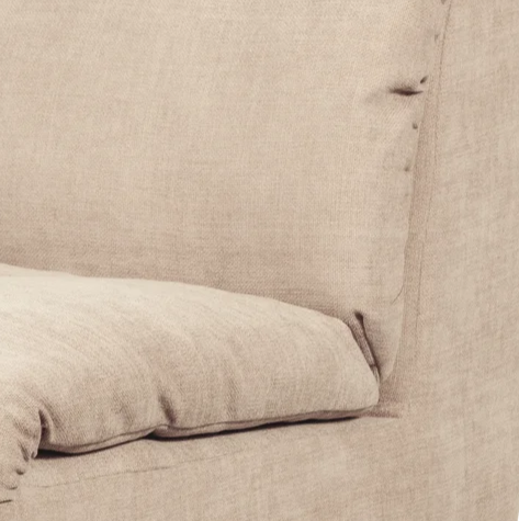 Modulsofa BAGGY - sandfarbener Element