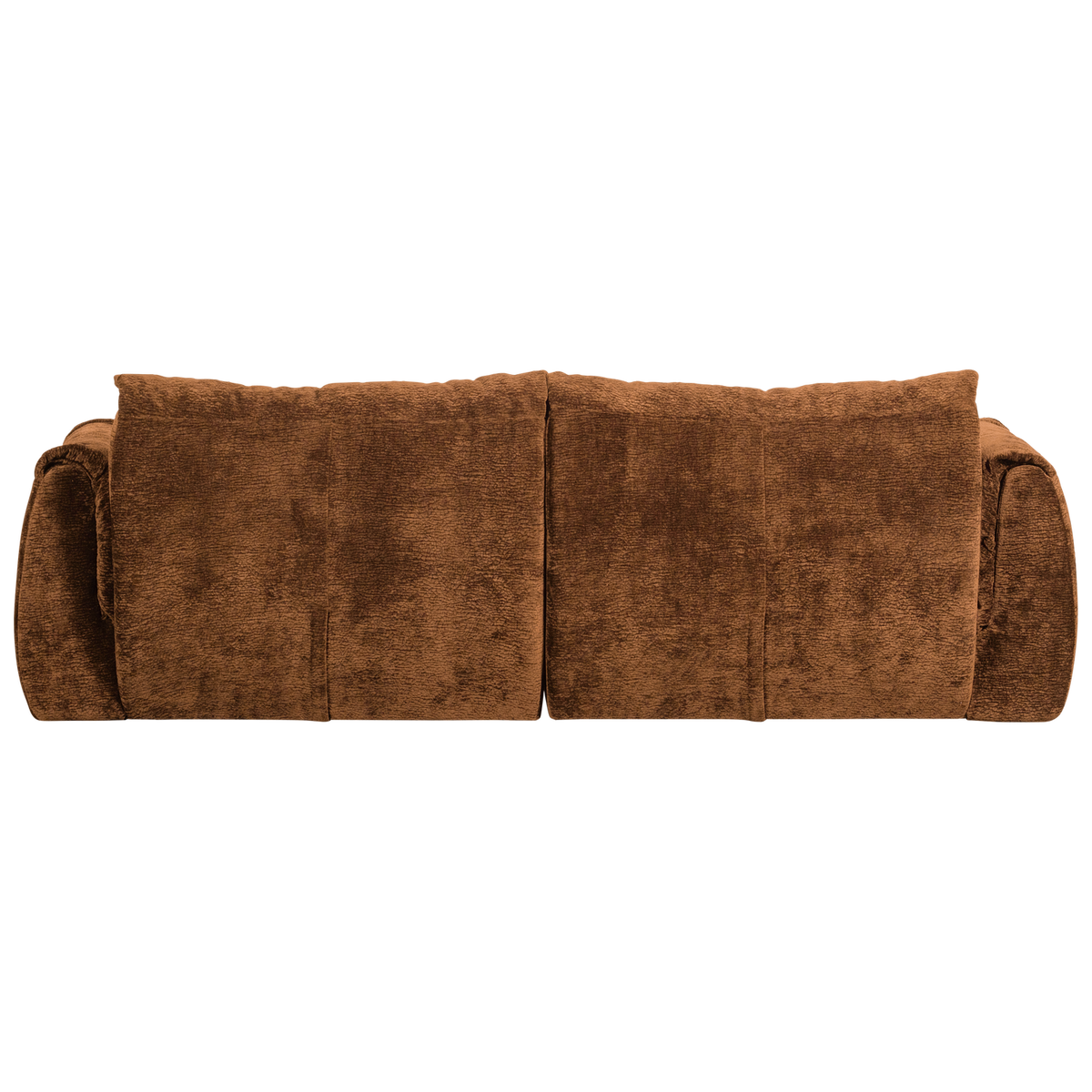 Sofa 2-osobowa BAGGY szenil 3D średni brąz – ujęcie 4