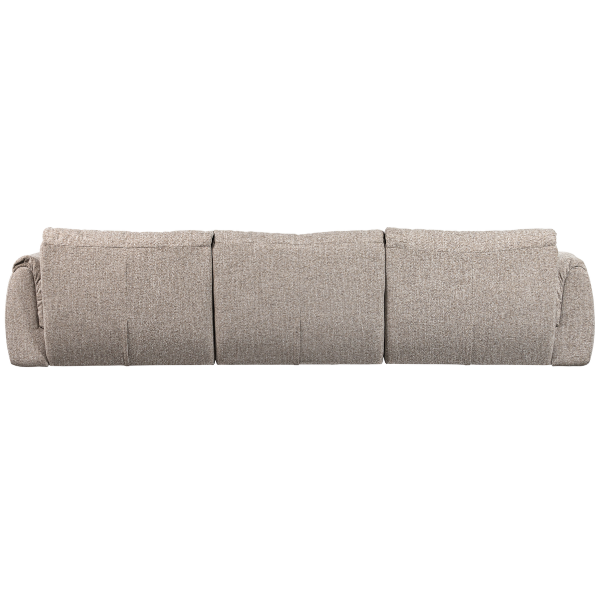 Sofa 3-osobowa BAGGY tkanina pleciona naturalny melanż – ujęcie 3