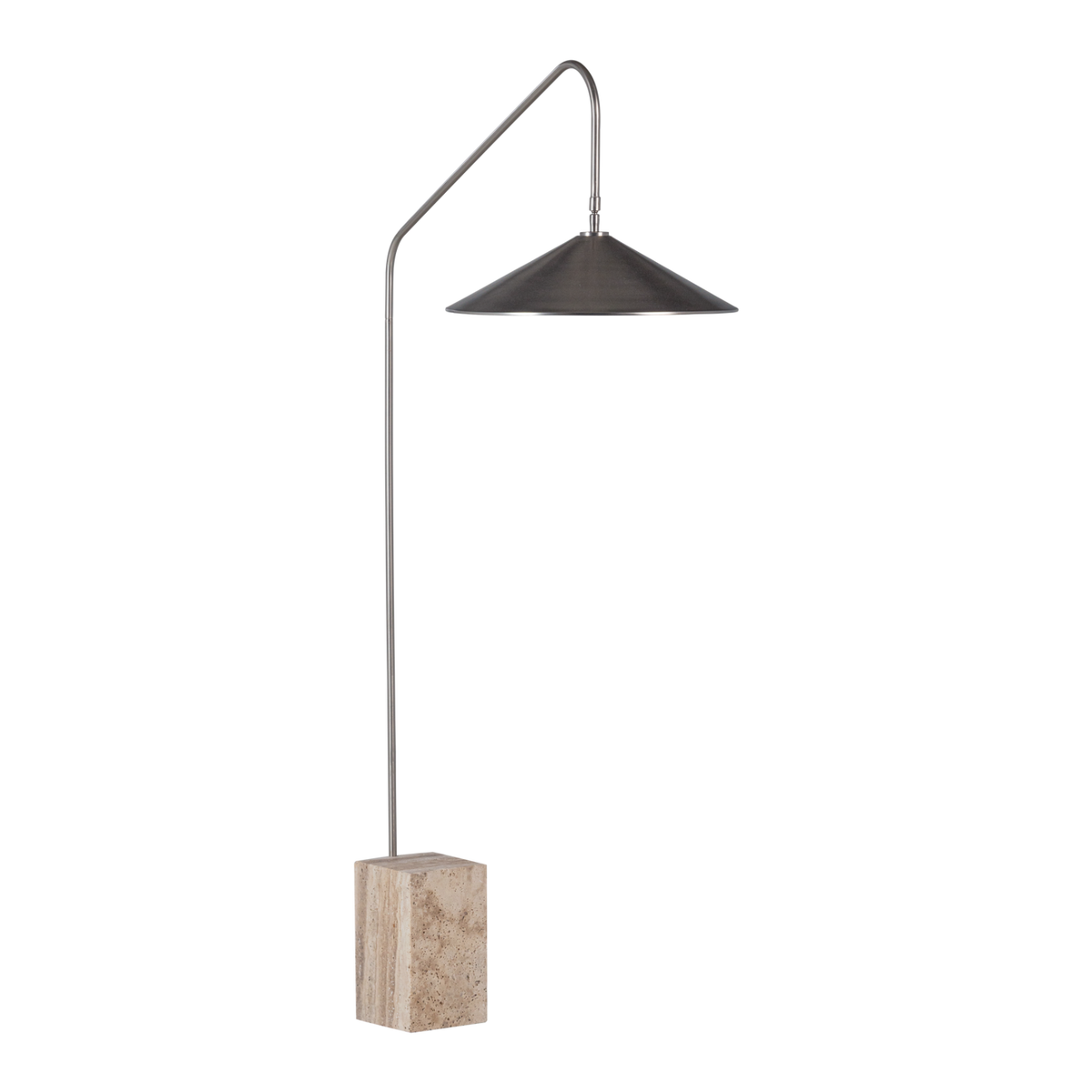 Lampa podłogowa KORN chrom – Woood