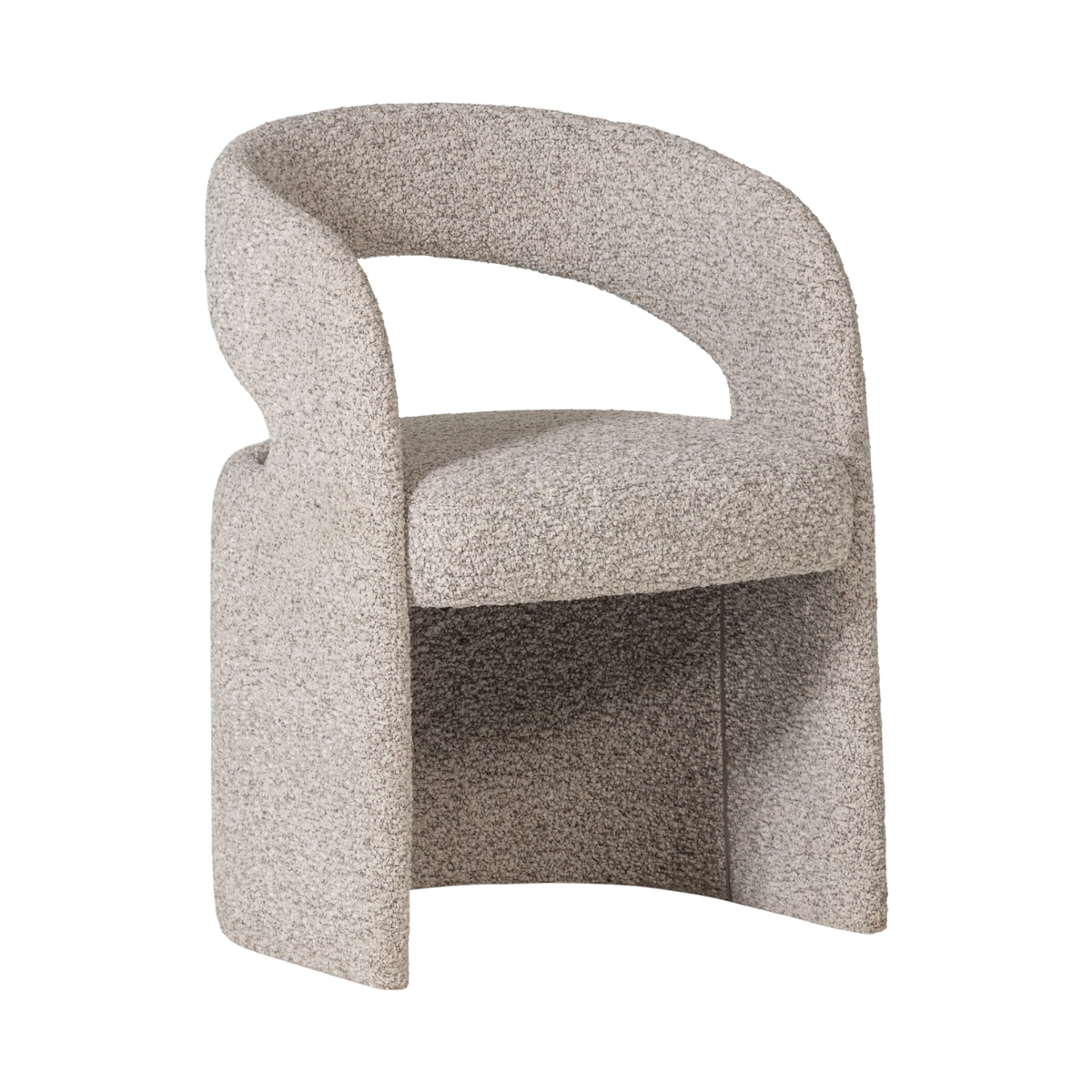 Stoel LANOR beige boucle