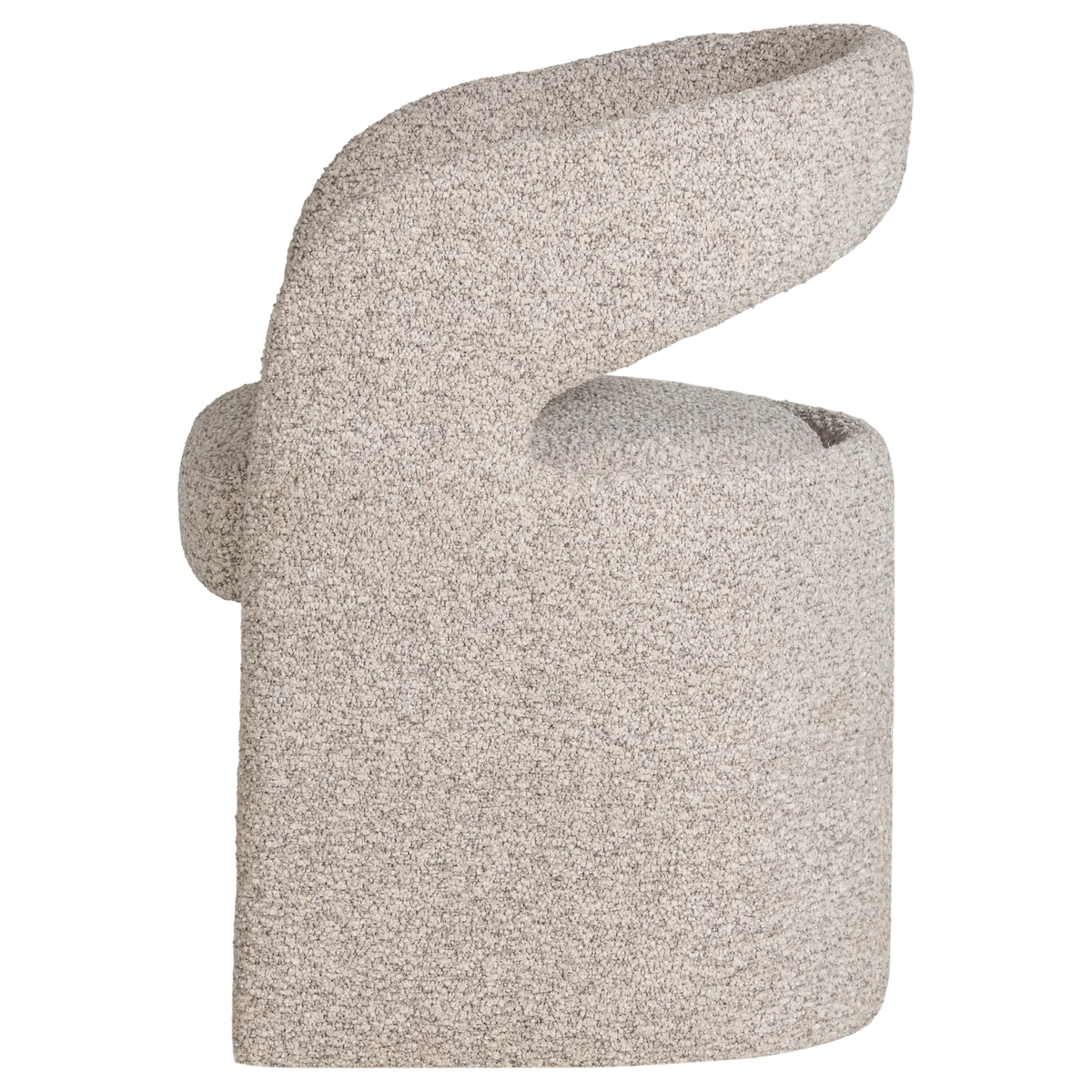 Stoel LANOR beige boucle