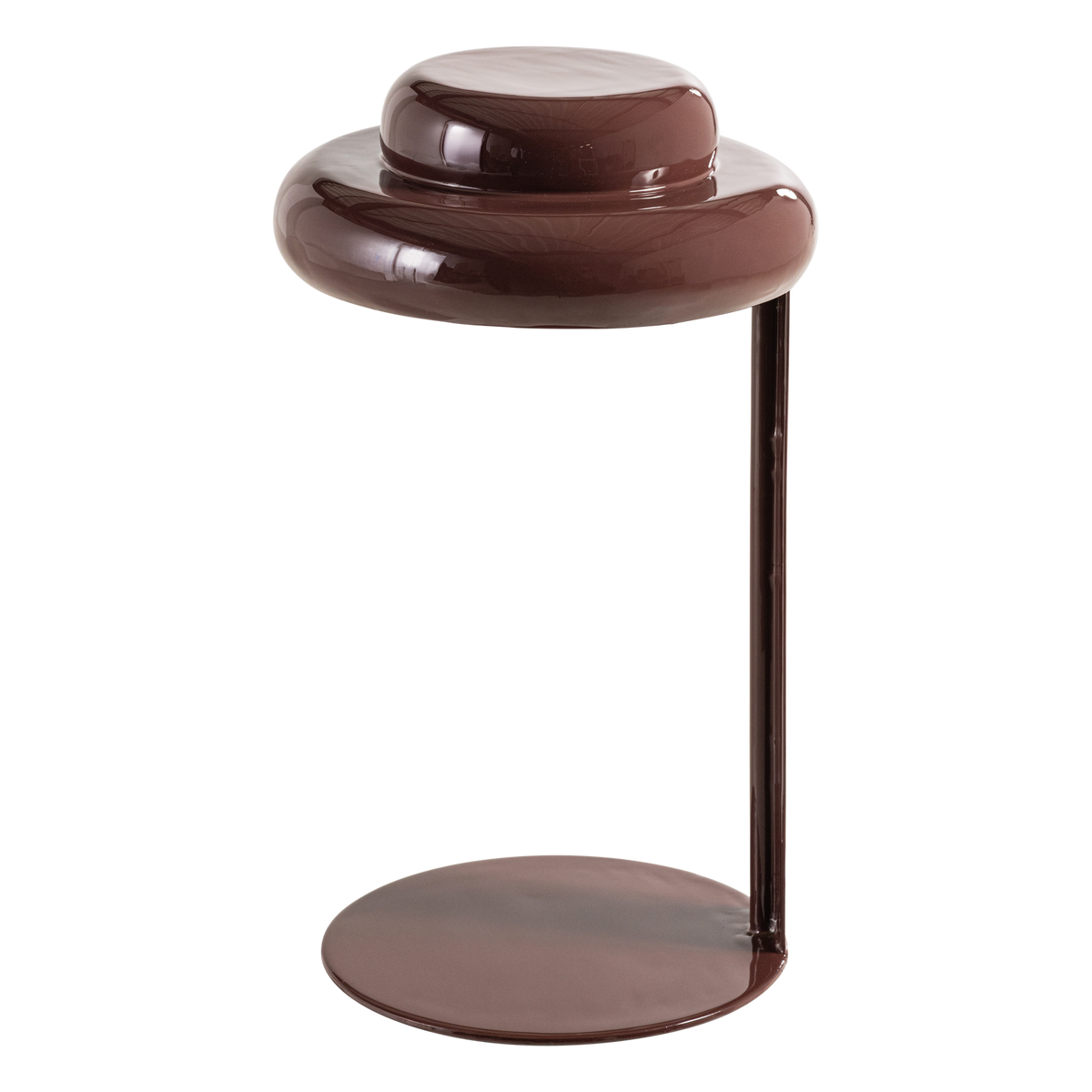 Lampa RASSY wysoka burgundowy – ujęcie 5