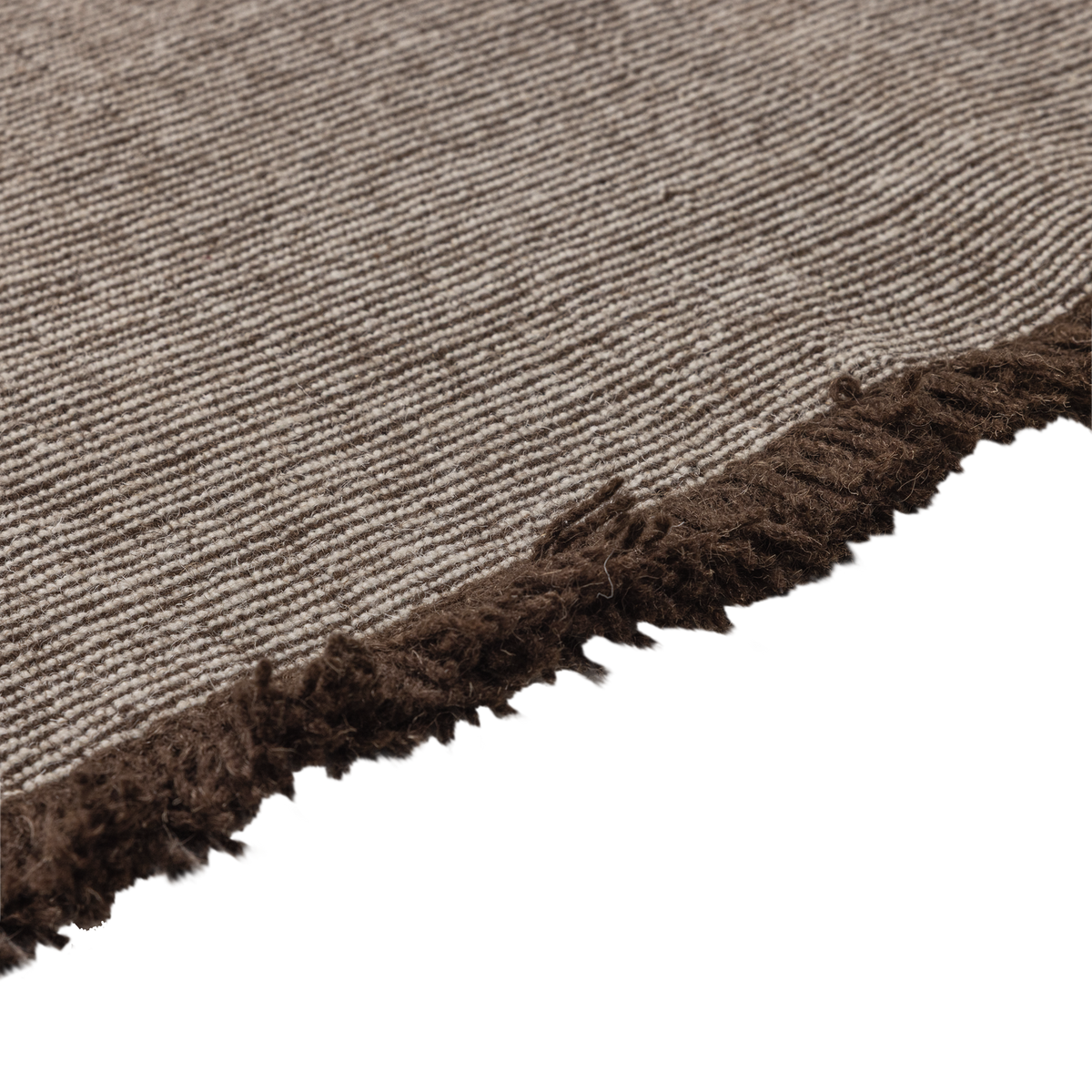 Dywan WEAVLY brązowo-naturalny – ujęcie 4