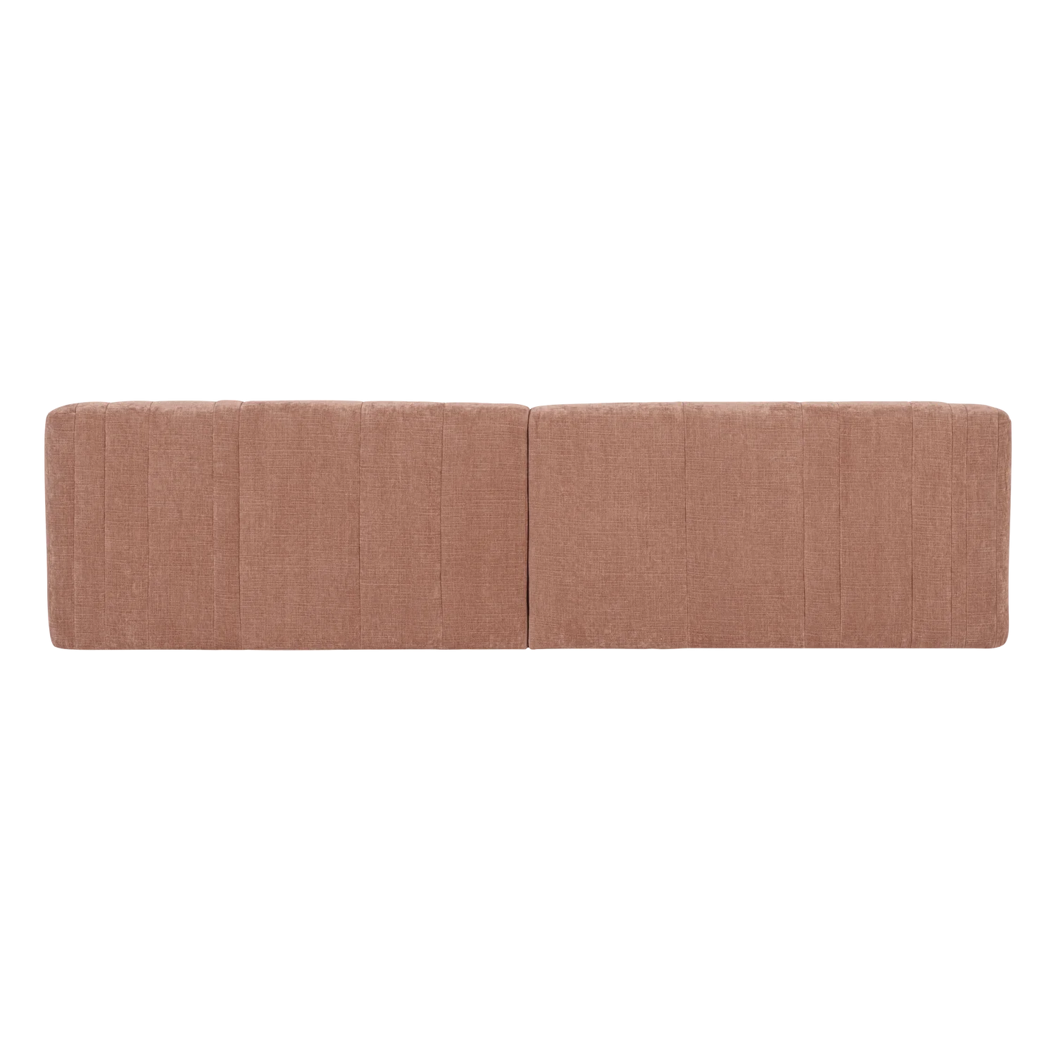 Sofa voor 4 personen OMAIRE roze chenille