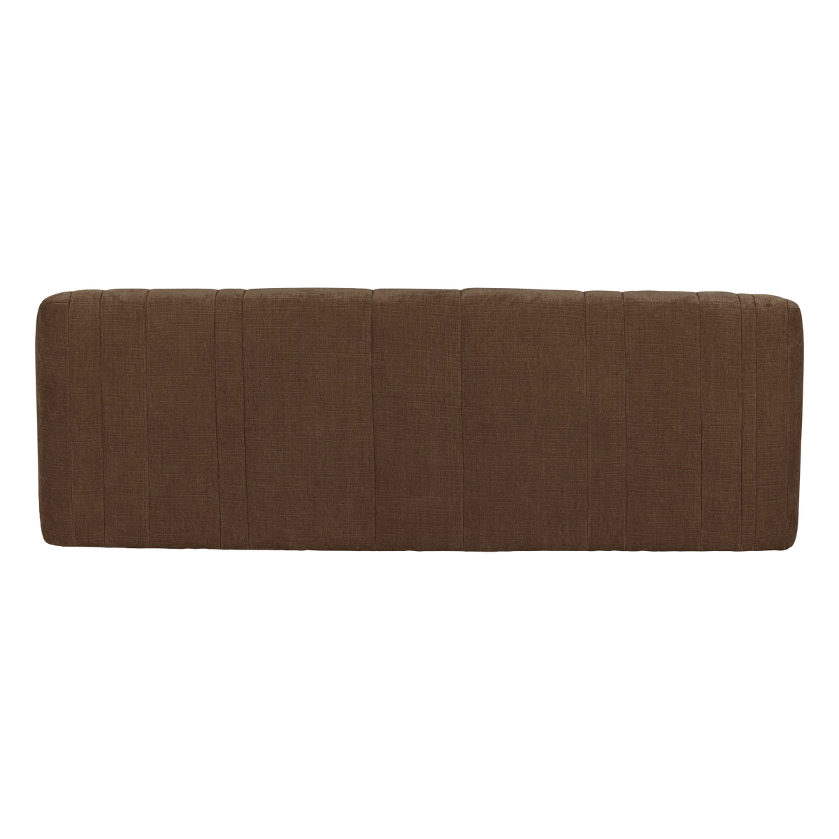 Sofa 2-zits OMAIRE bruin chenille