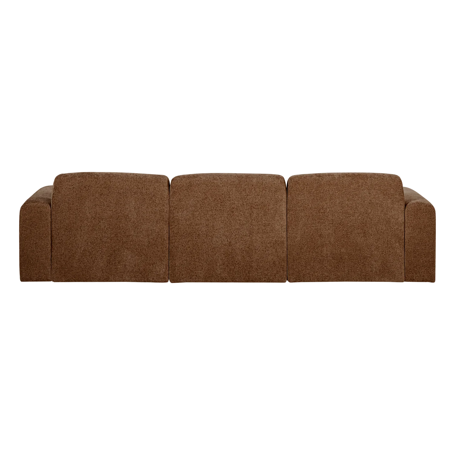 Sofa 3-zits UMINA bruin chenille