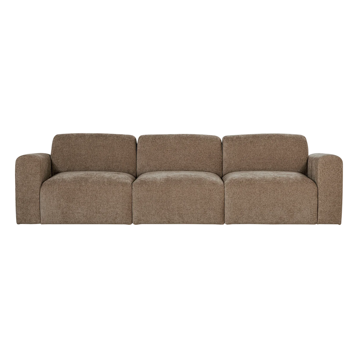 Sofa 3-zits UMINA khaki chenille