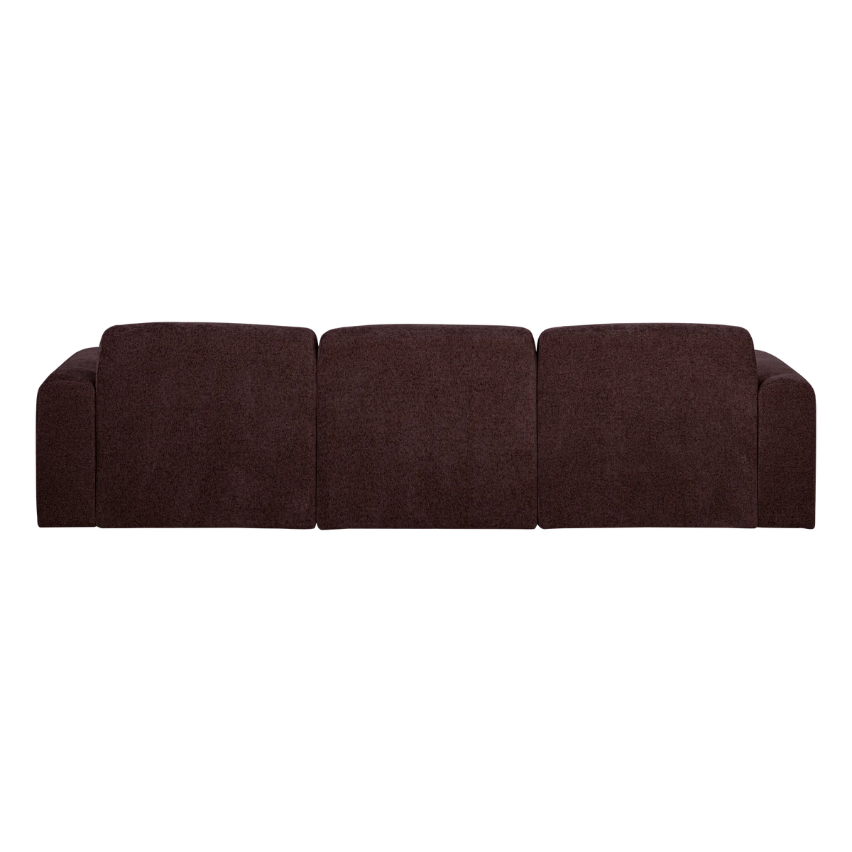 Sofa 3-zits UMINA donker bordeaux sjaal