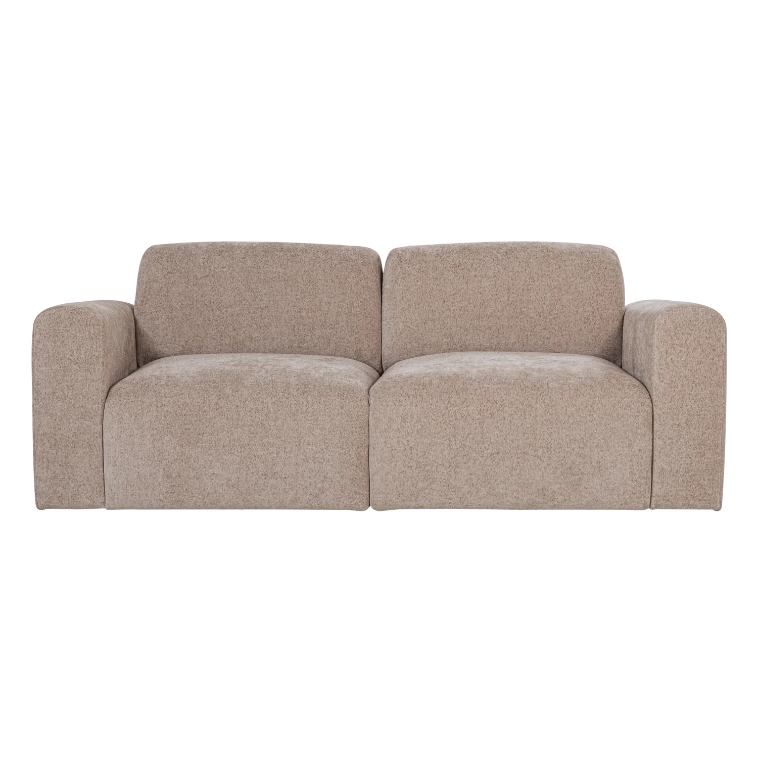 Sofa 2-zits UMINA beige chenille