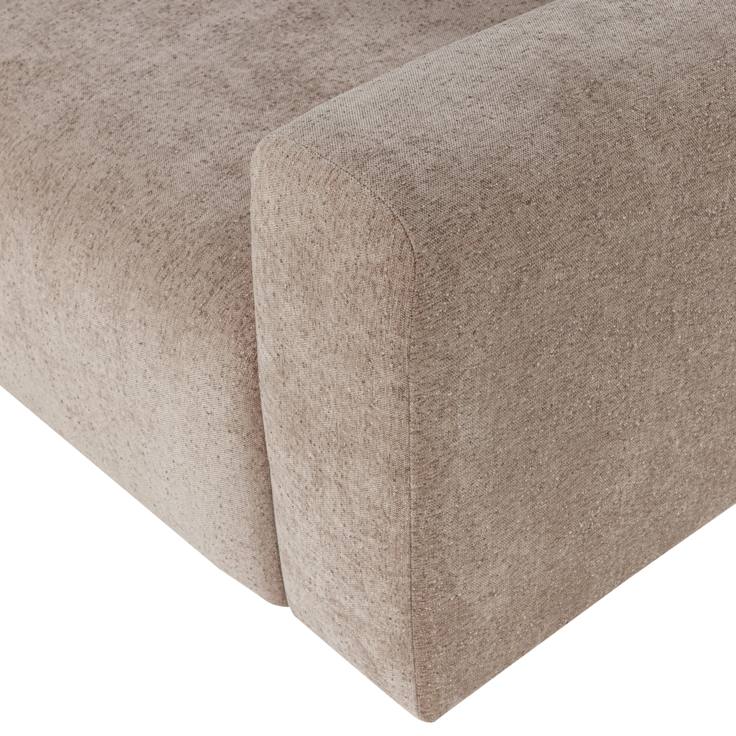 Sofa 2-zits UMINA beige chenille