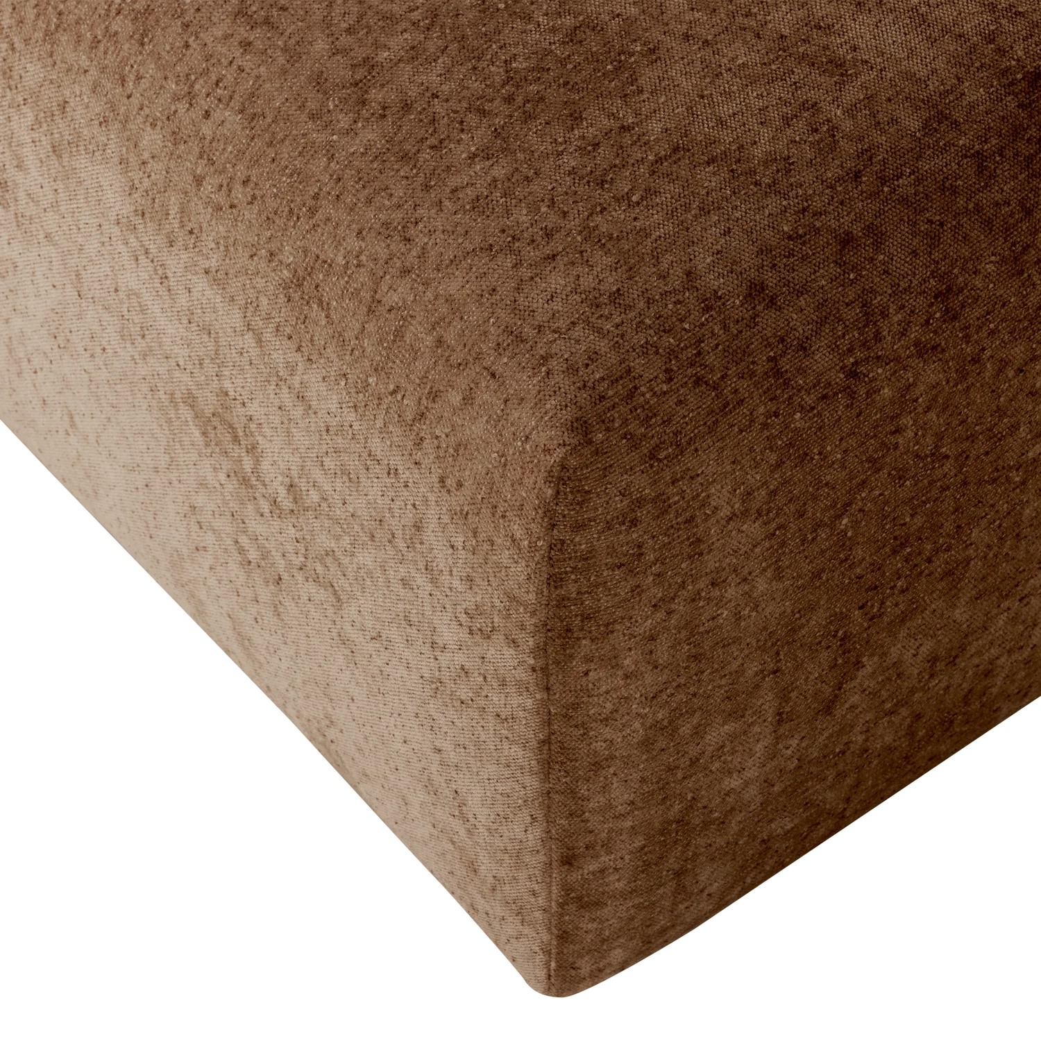 Puf UMINA bruin chenille