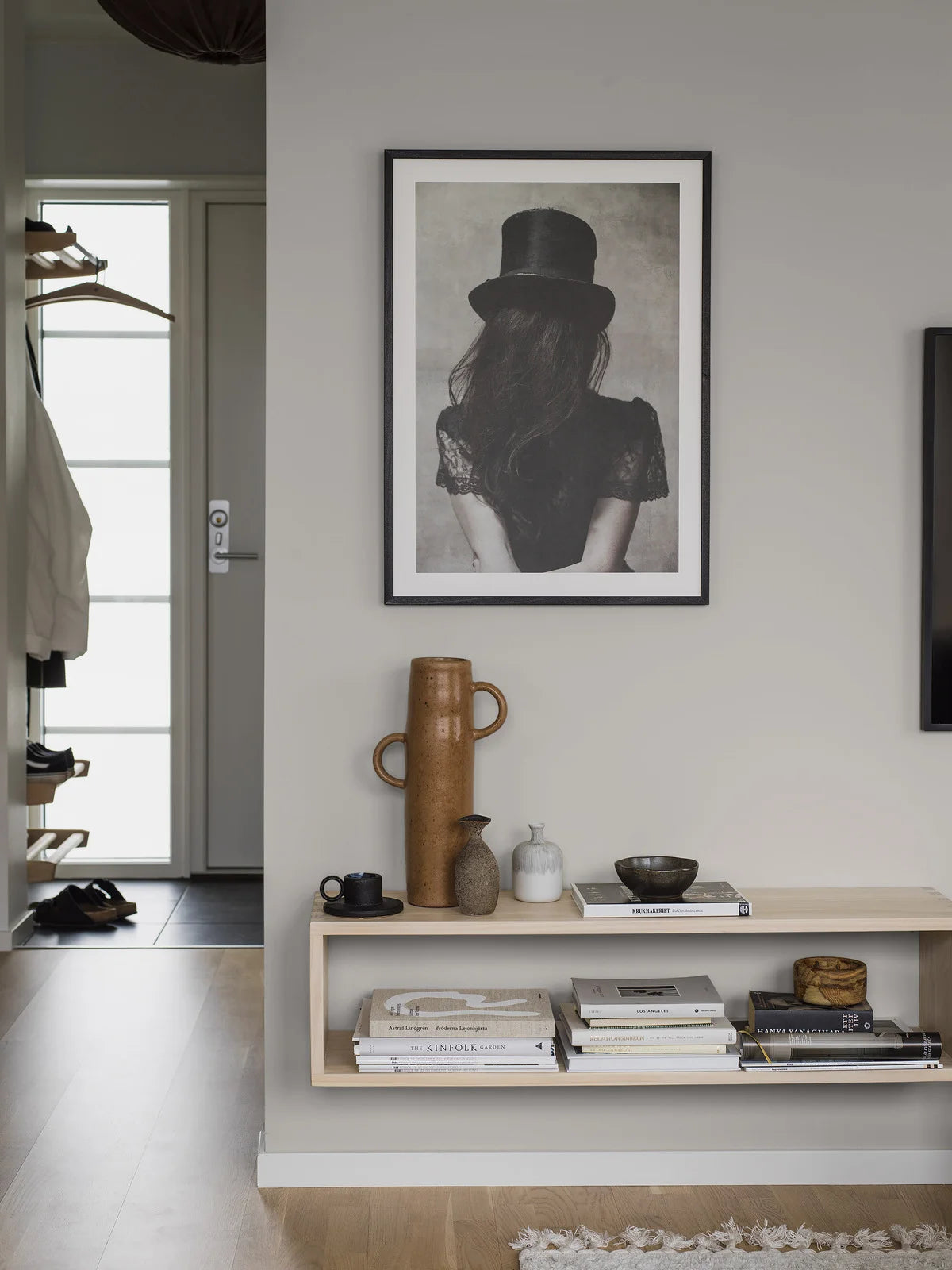 Effen papierbehang TOM grijs