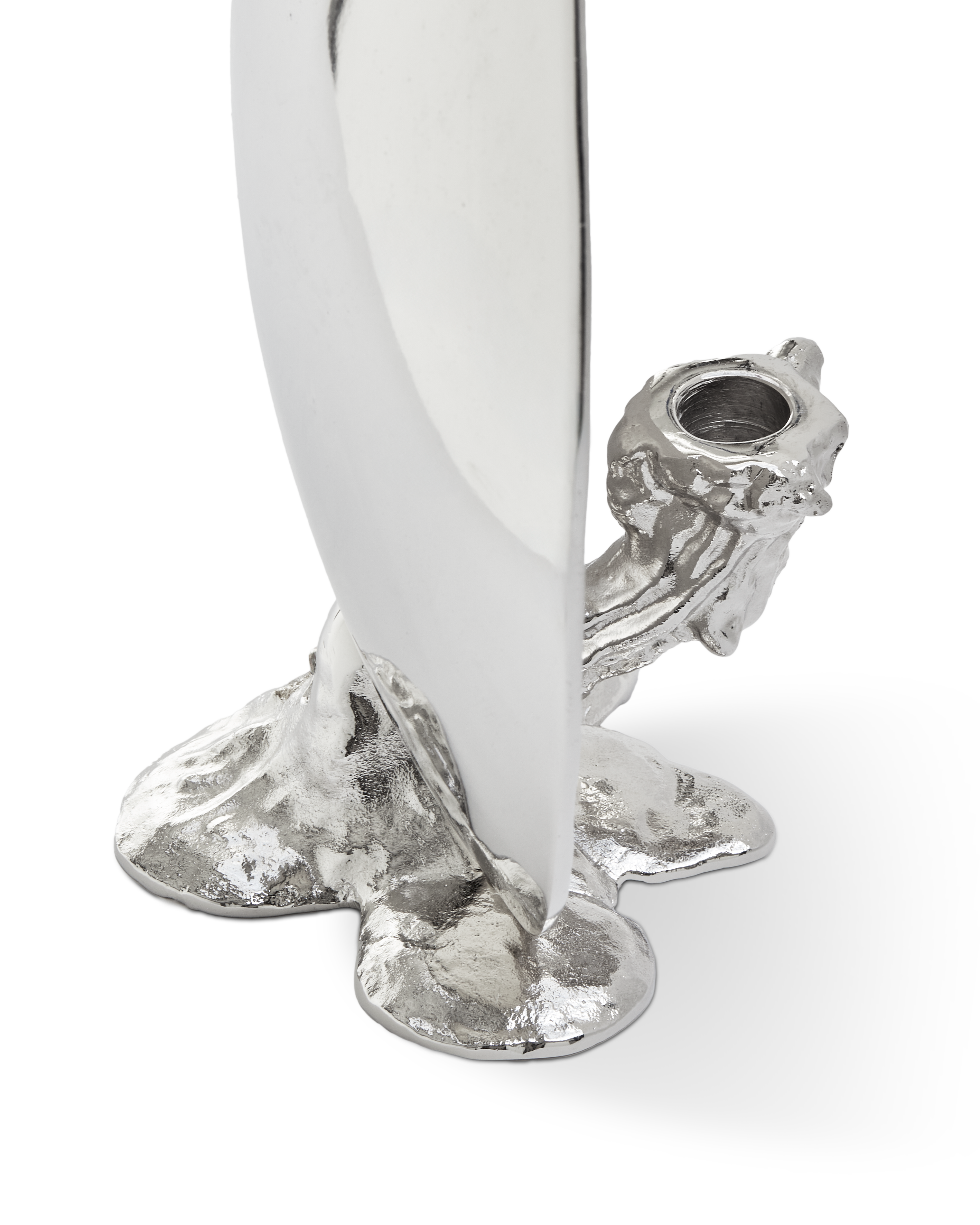 Metallischer Kerzenhalter SPHERICAL DRIP