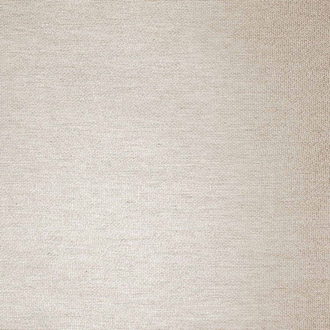 Textile structural wallpaper on metallic foil RADIEUSE - IVORY PLATINUM platinum ivory