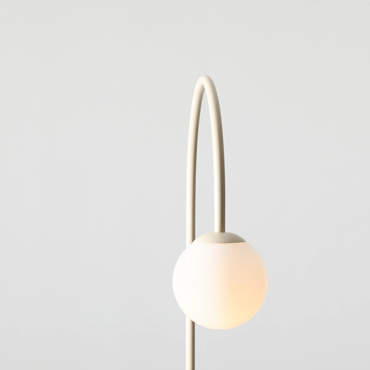 UNA Cream floor lamp
