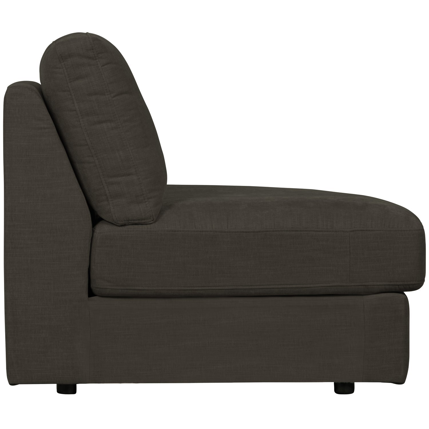 Sofa FAMILY - open right-side module in anthracite