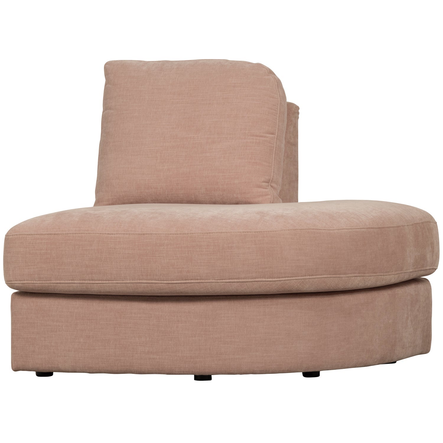 Sofa FAMILY - open right-side module pink