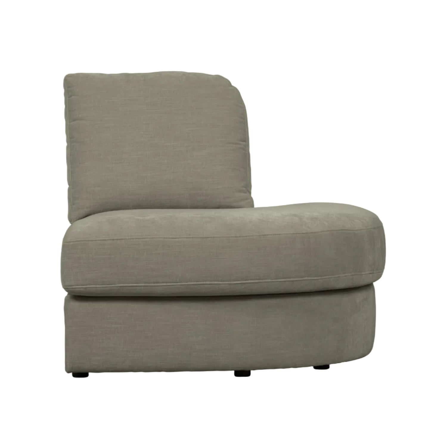 Sofa FAMILY - open module rechts warm grijs