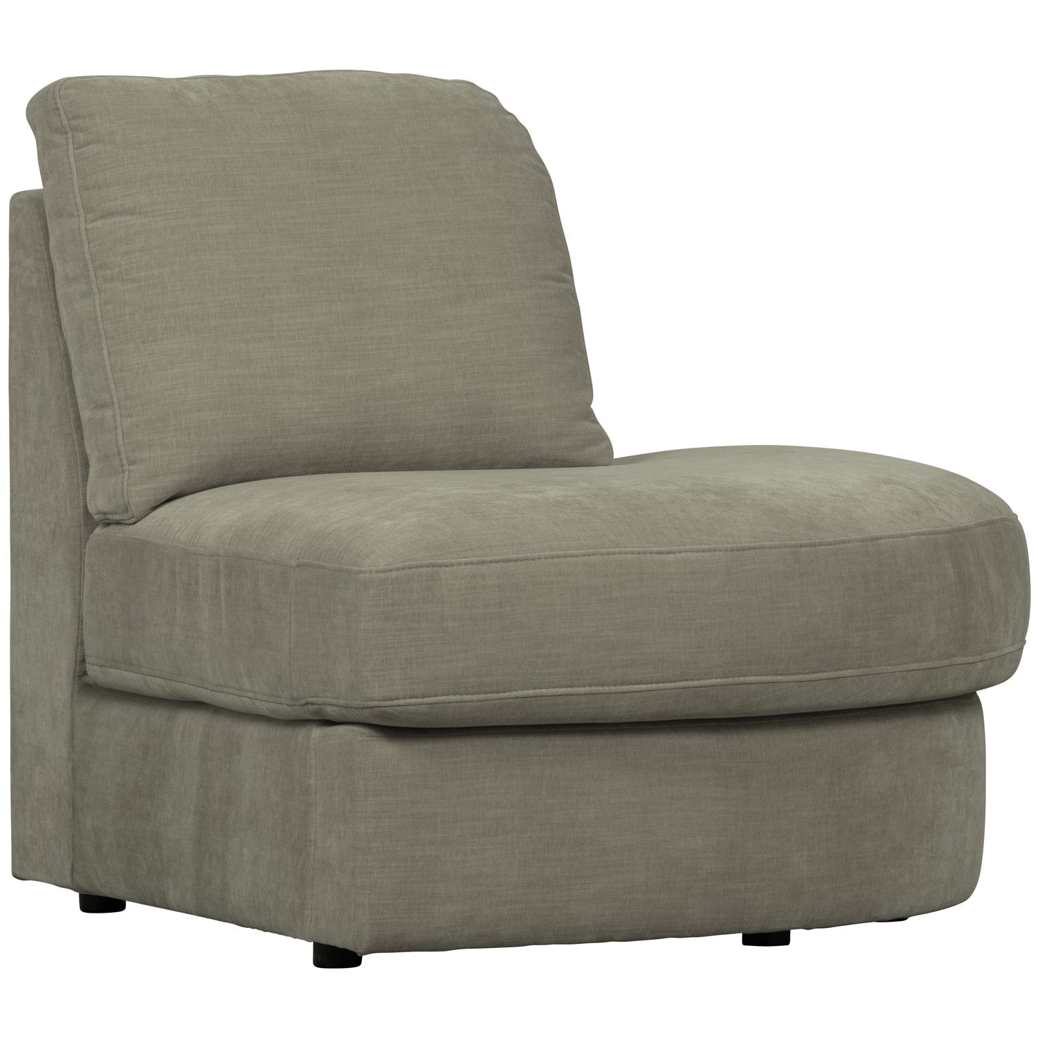 Sofa FAMILY - open module rechts warm grijs