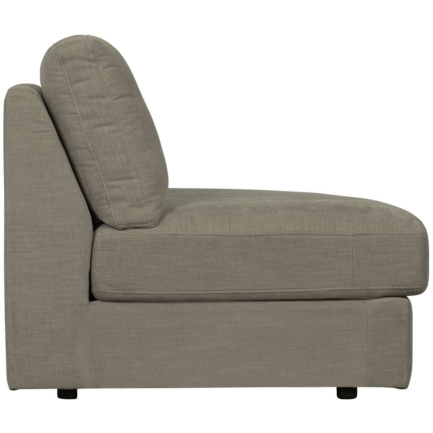 Sofa FAMILY - open module rechts warm grijs