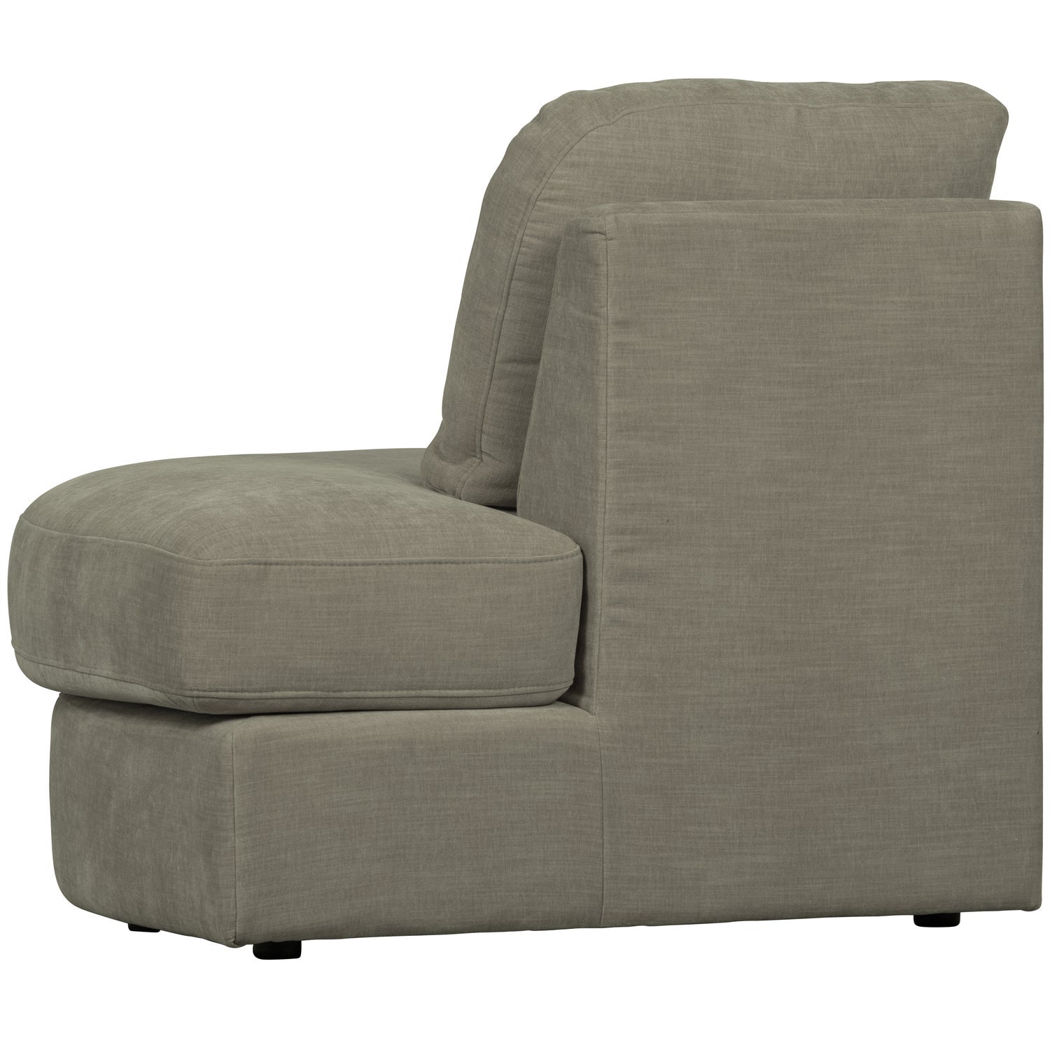 Sofa FAMILY - open module rechts warm grijs