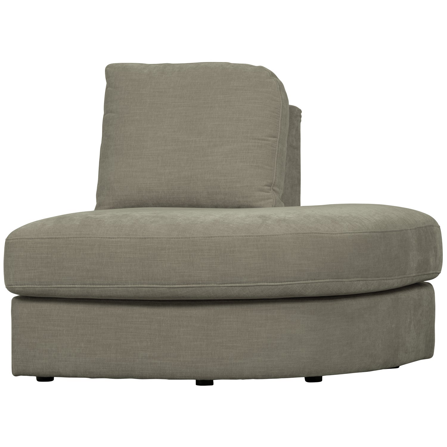 Sofa FAMILY - open module rechts warm grijs