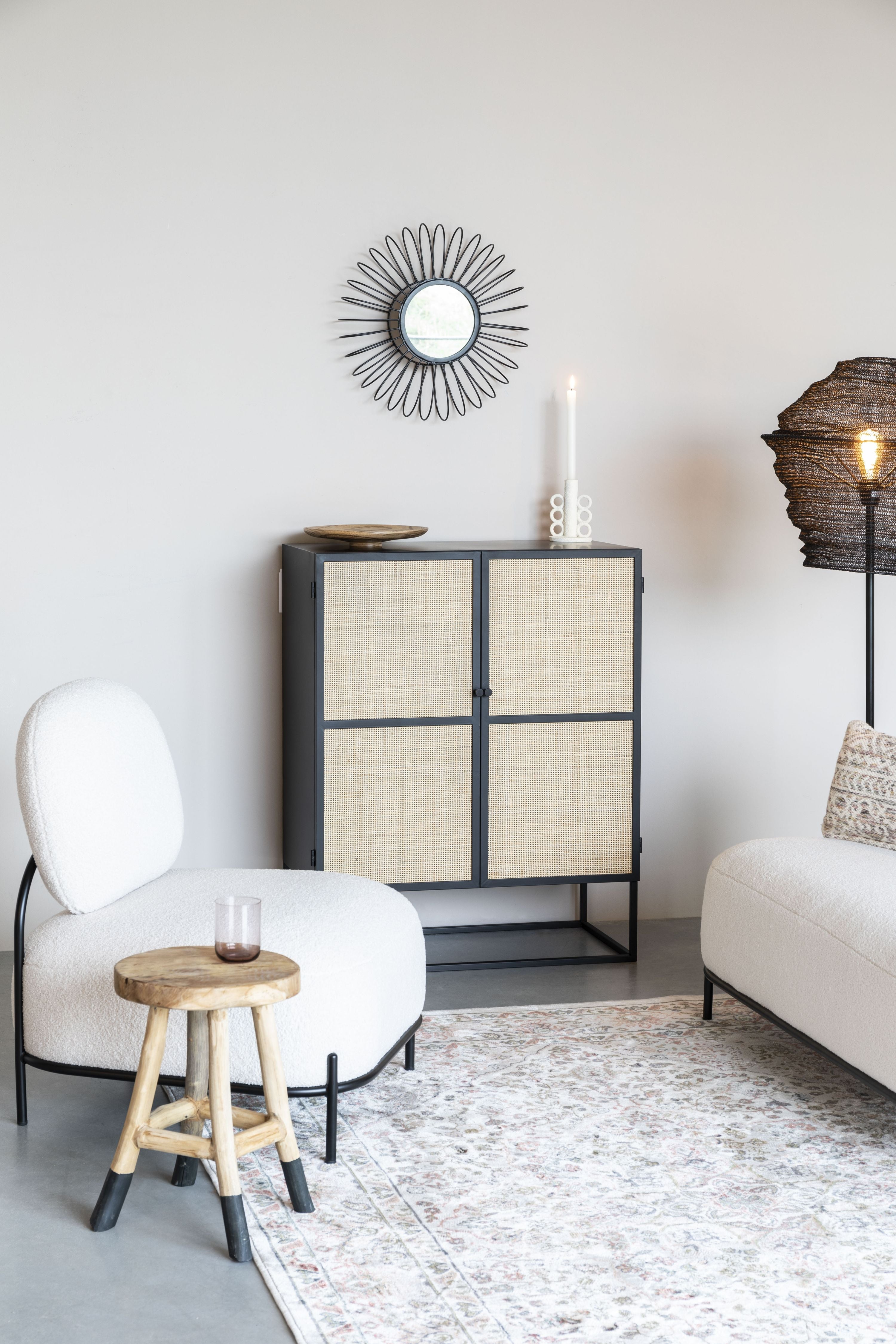 Cabinet Guuji Low 2do White Label Living Eye on Design