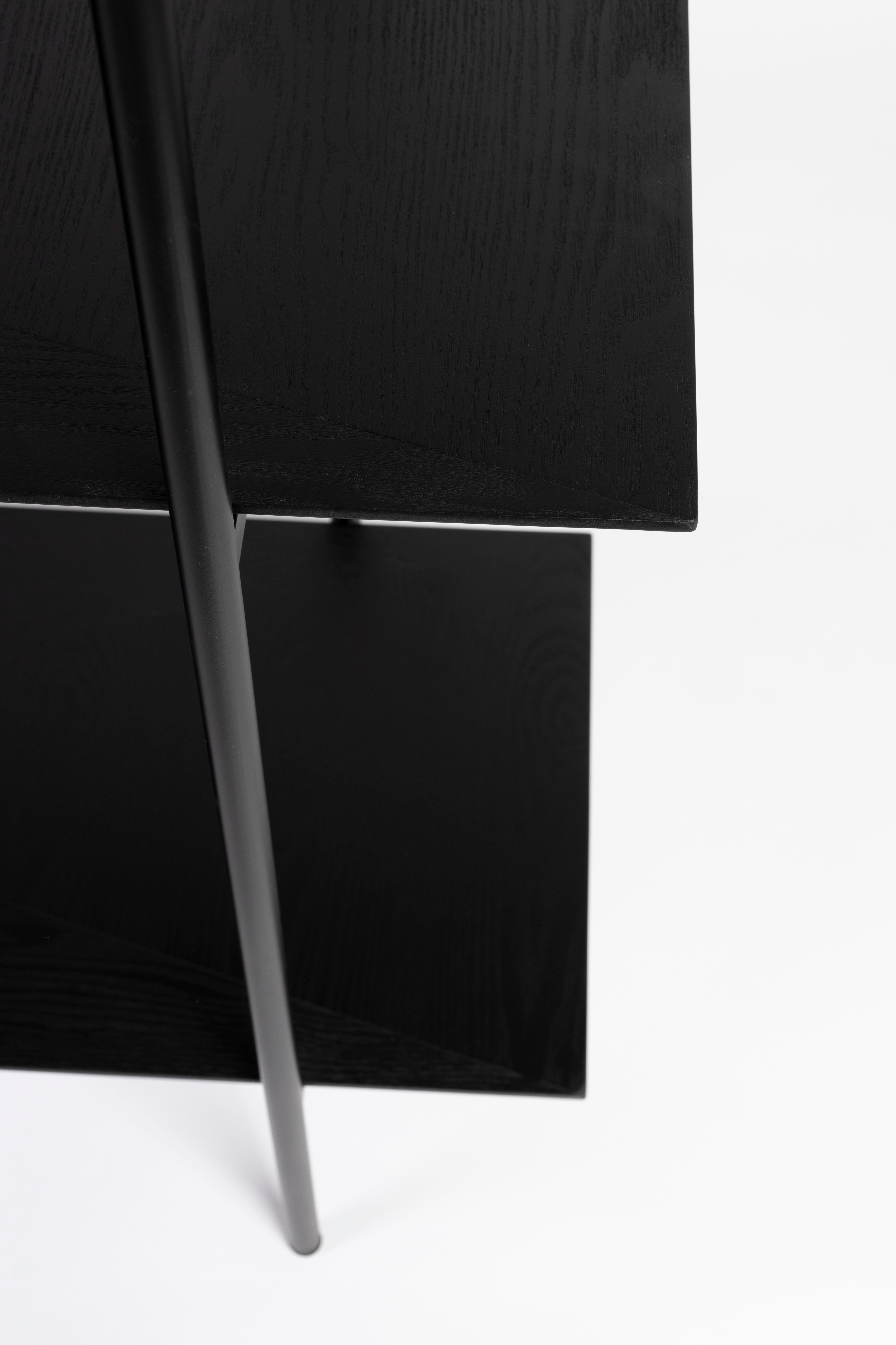 Shelf Cabinet Marcio Black White Label Living Eye on Design