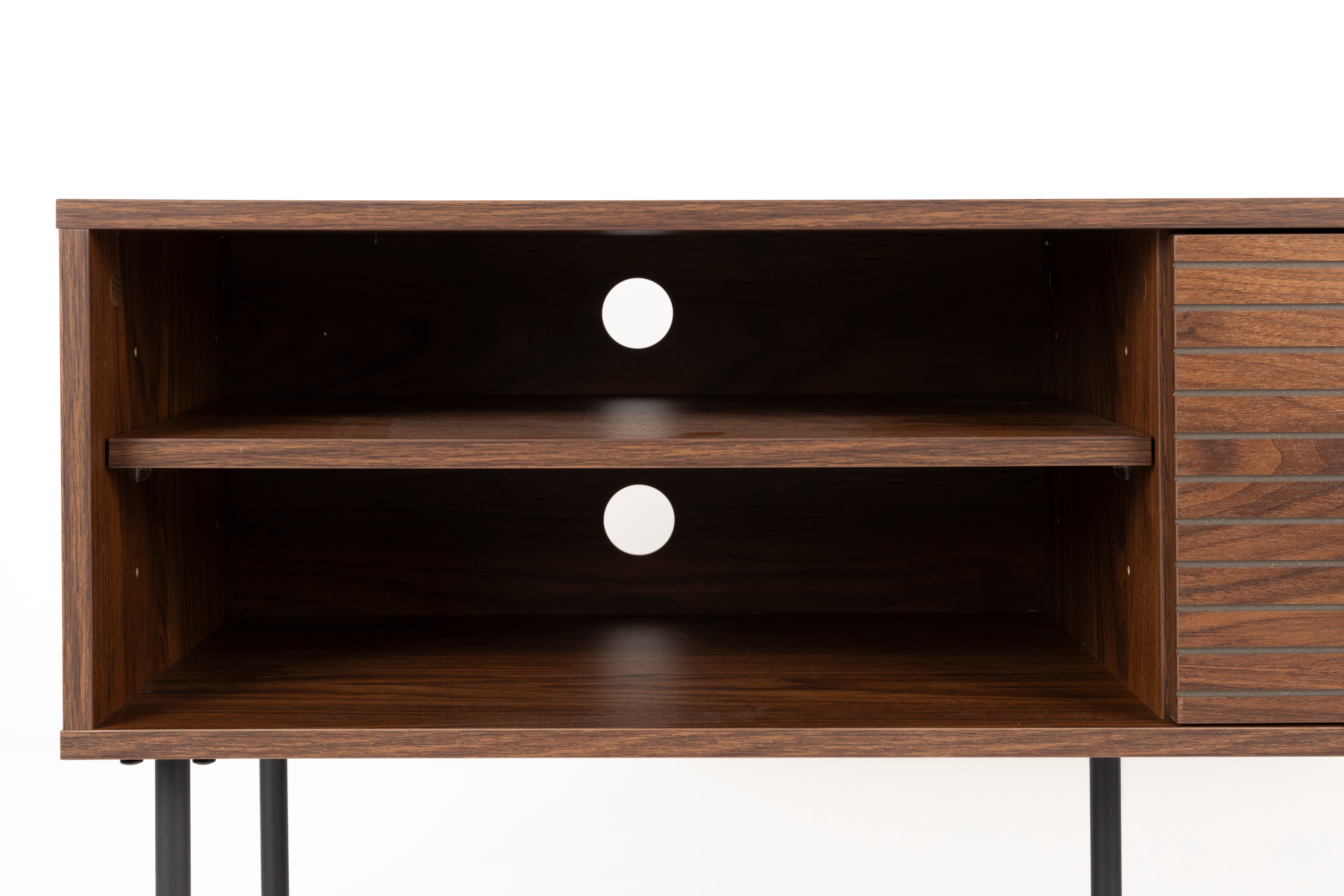 STRIPES TV cabinet brown