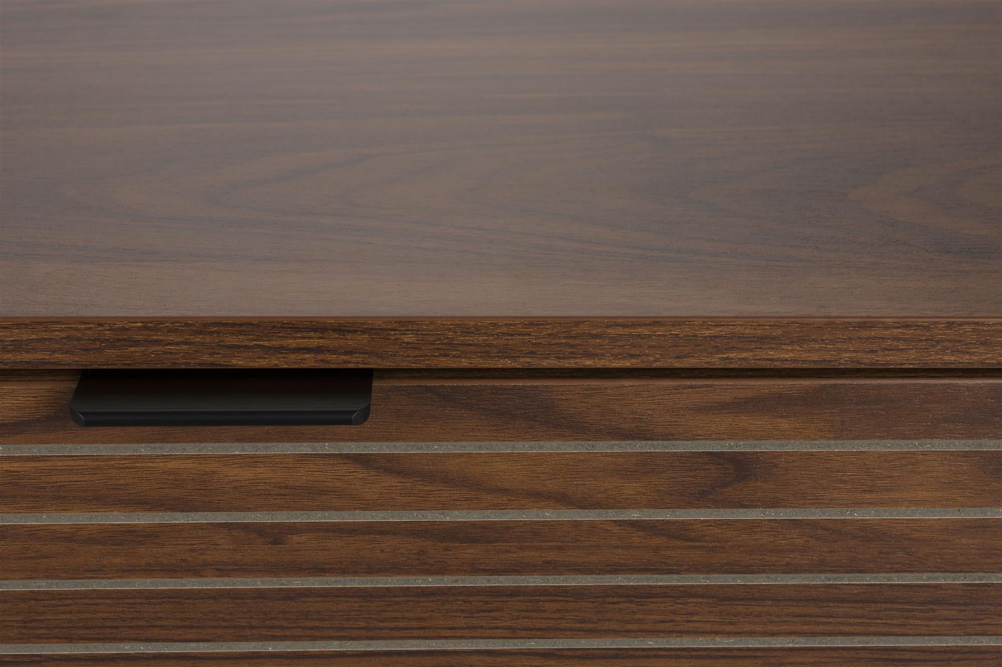 STRIPES chest of drawers brown