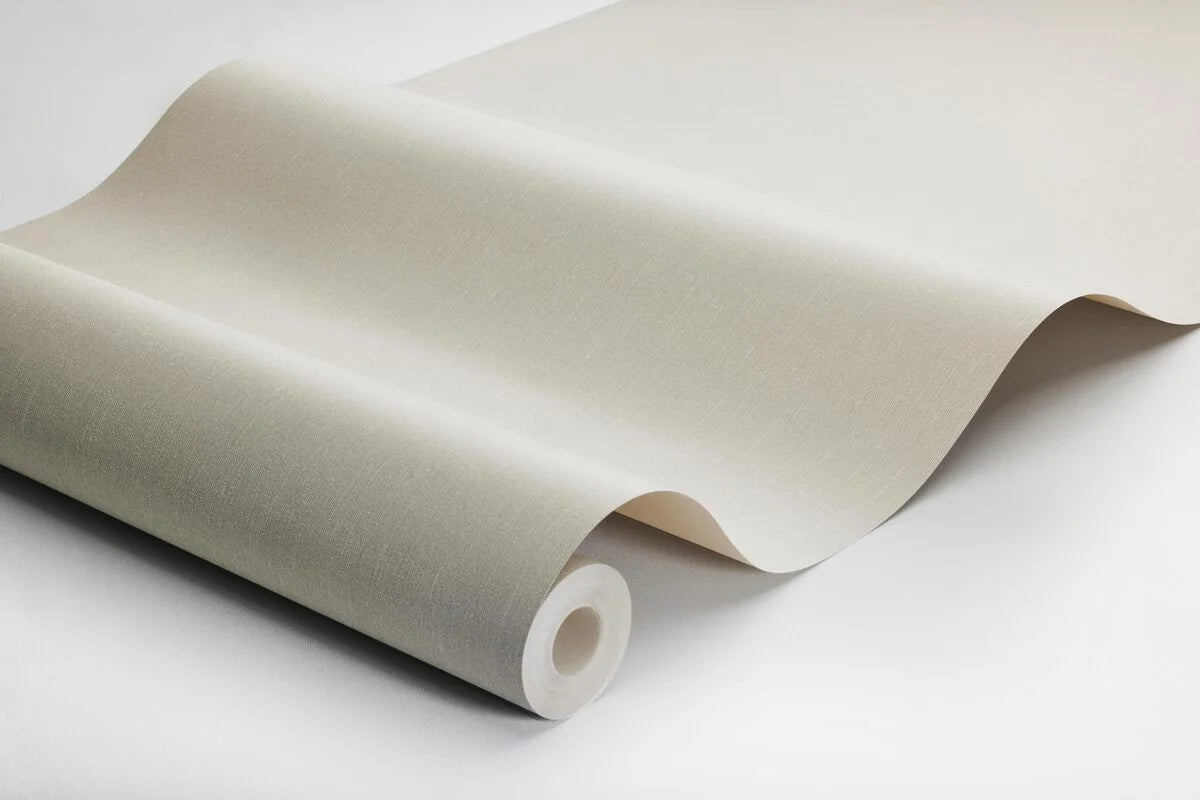 Structural wallpaper imitating linen LINEN - SCANDINAVIAN BEIGE light beige