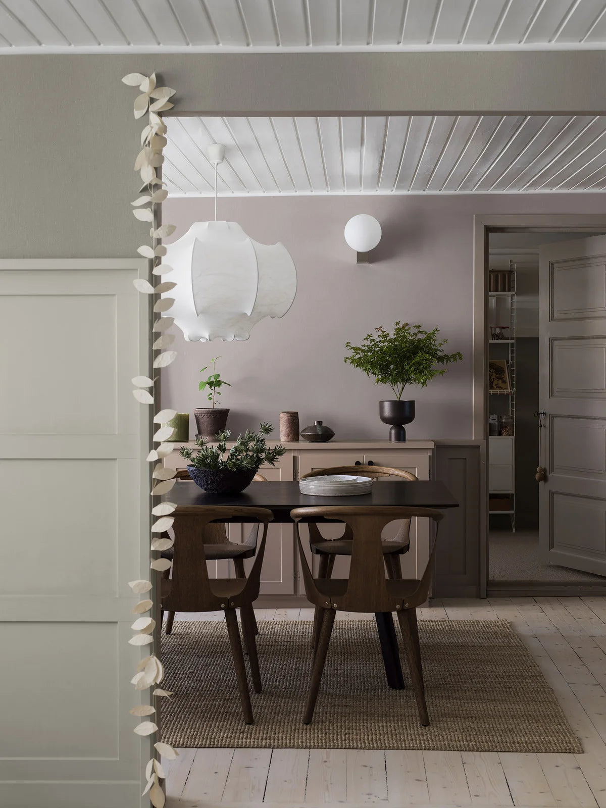 Structuurbehang dat linnen imiteert LINEN - HEATHER grijs