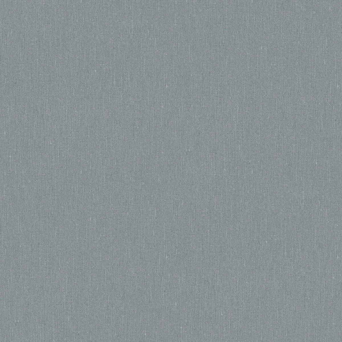 Strukturierte Tapete, die Leinen imitiert - DEEP LAKE, gedämpftes Blau