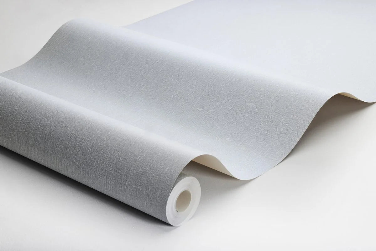 Structuurverf die linnen imiteert LINEN - CLOUDY blauw-grijs