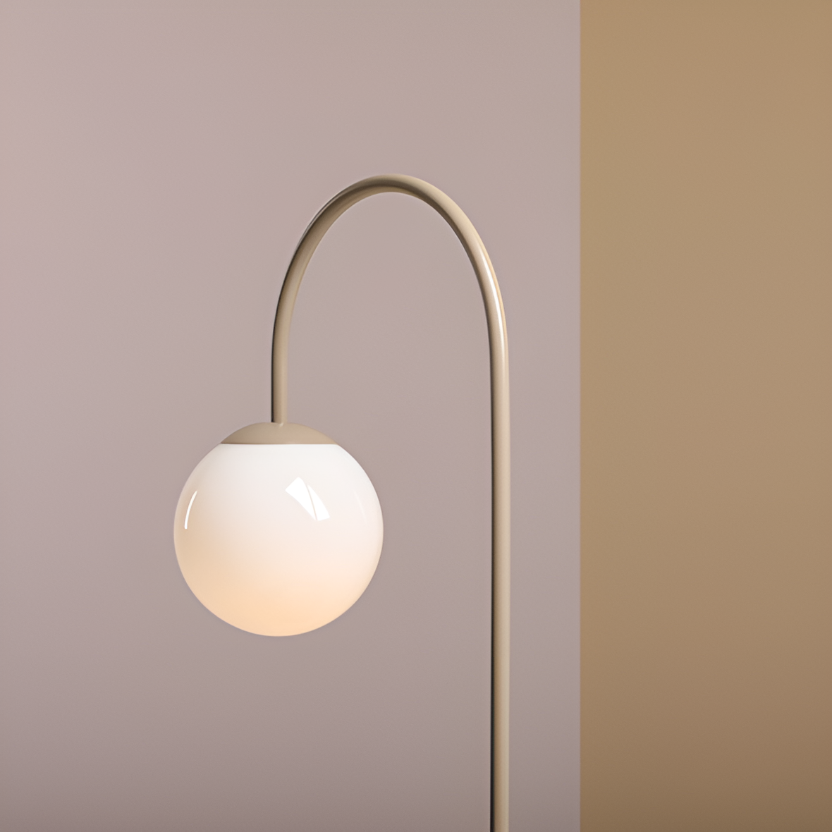 UNA Tischleuchte beige