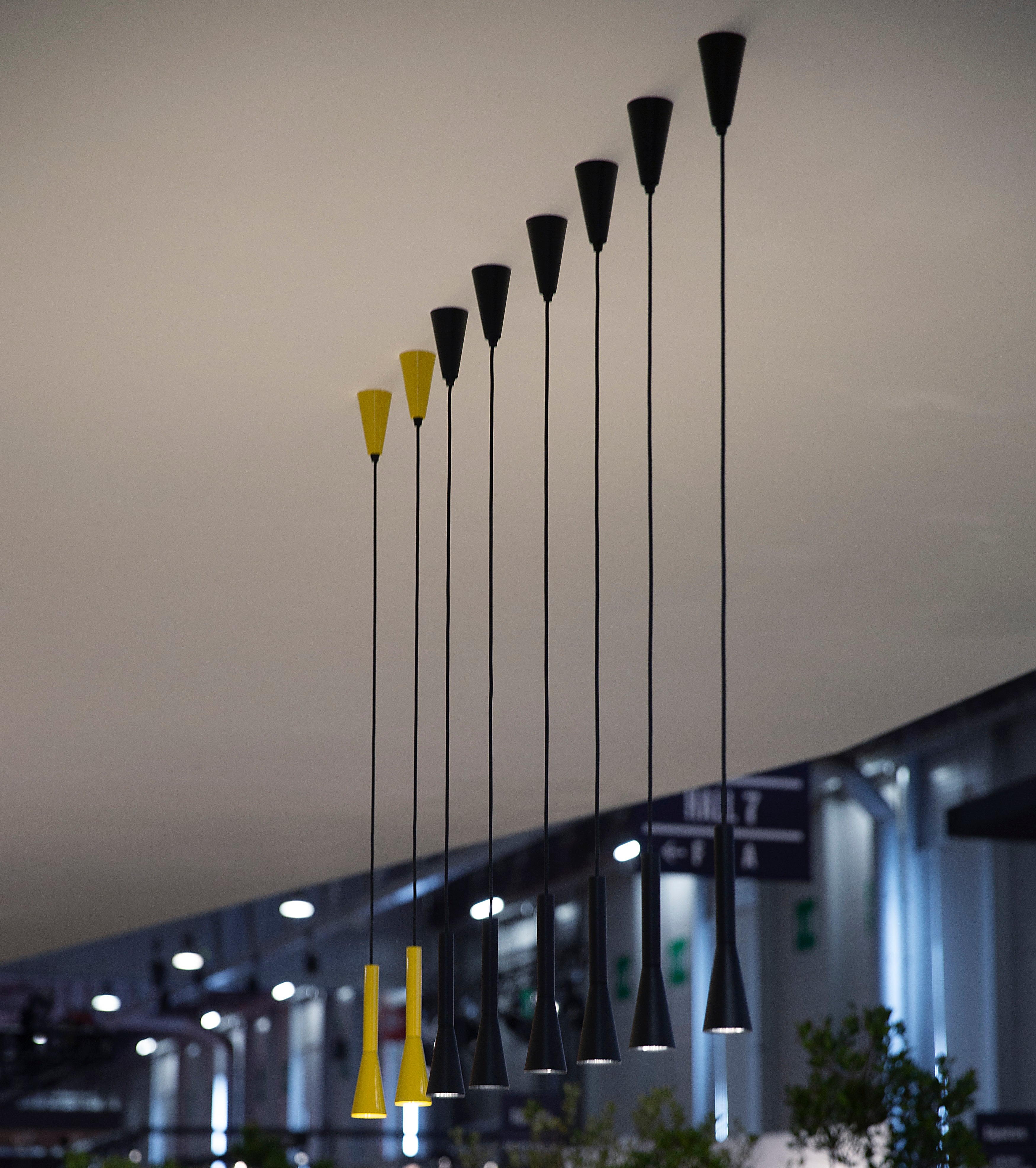 Hanglamp COLIBRÌ glanzend wit