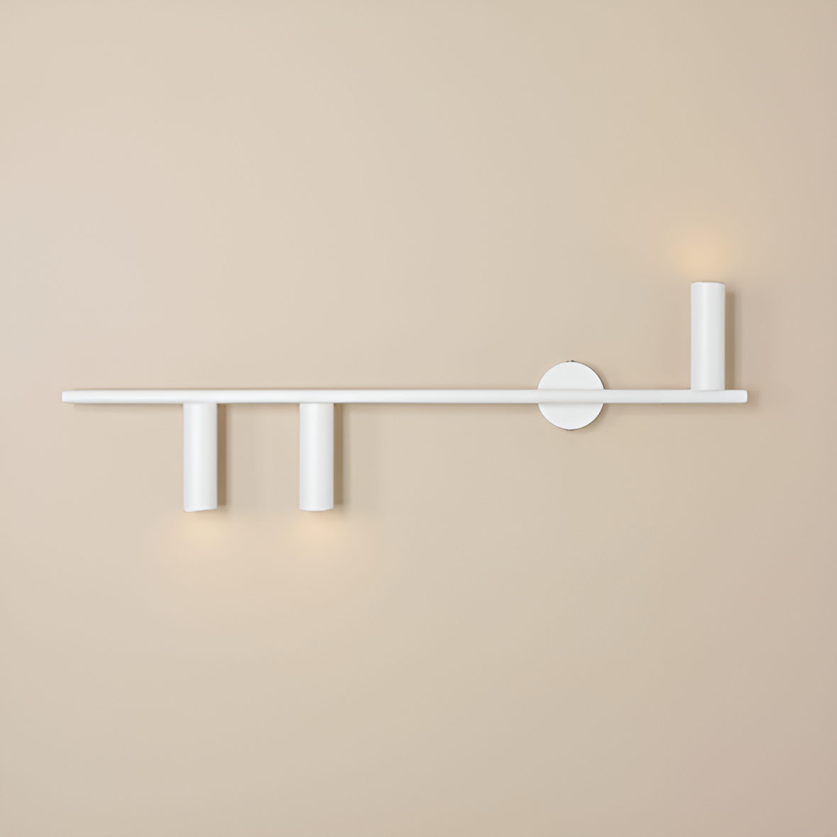Linke Wandleuchte TREVO TRIO weiß