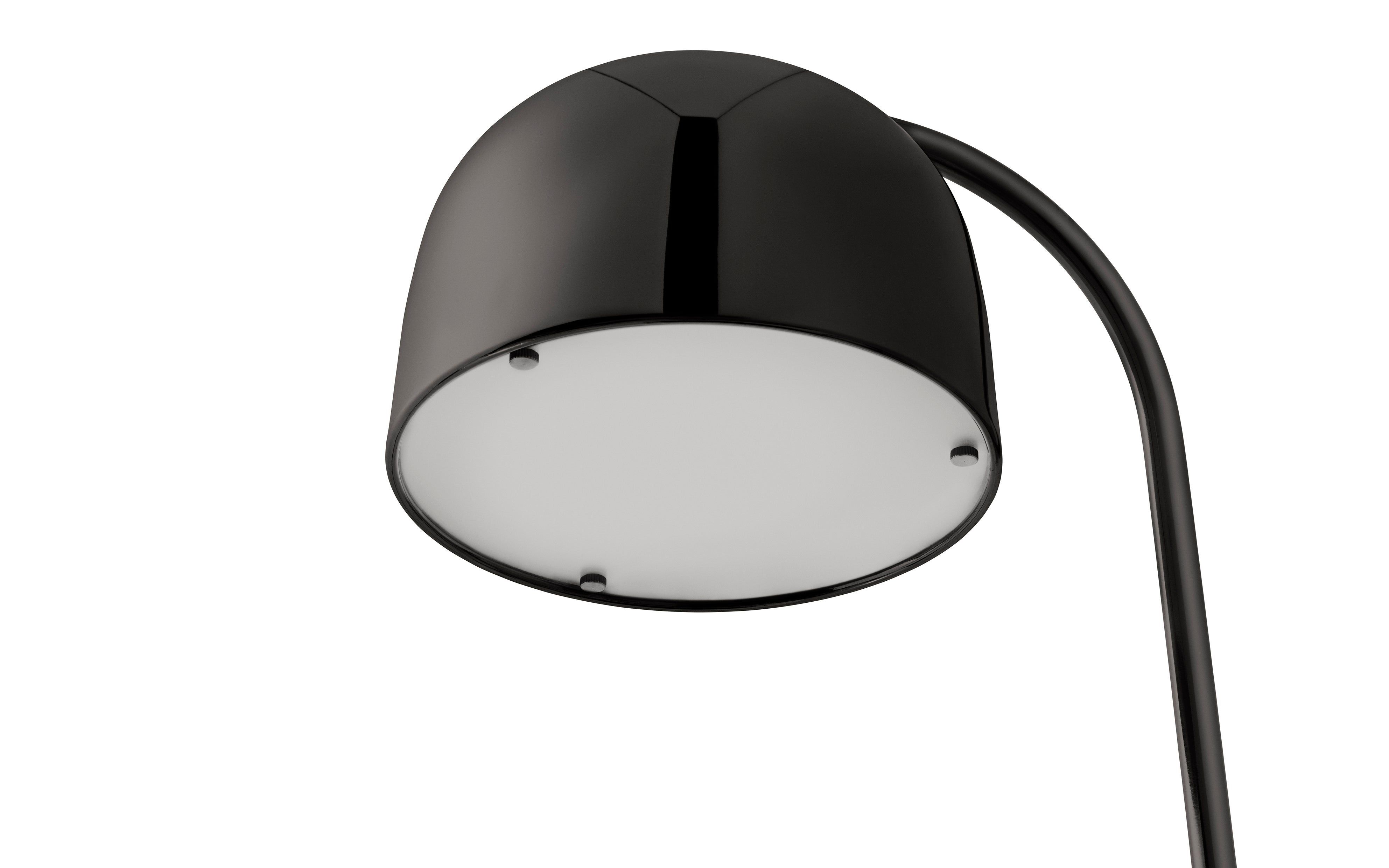 GRANT black table lamp with black granite