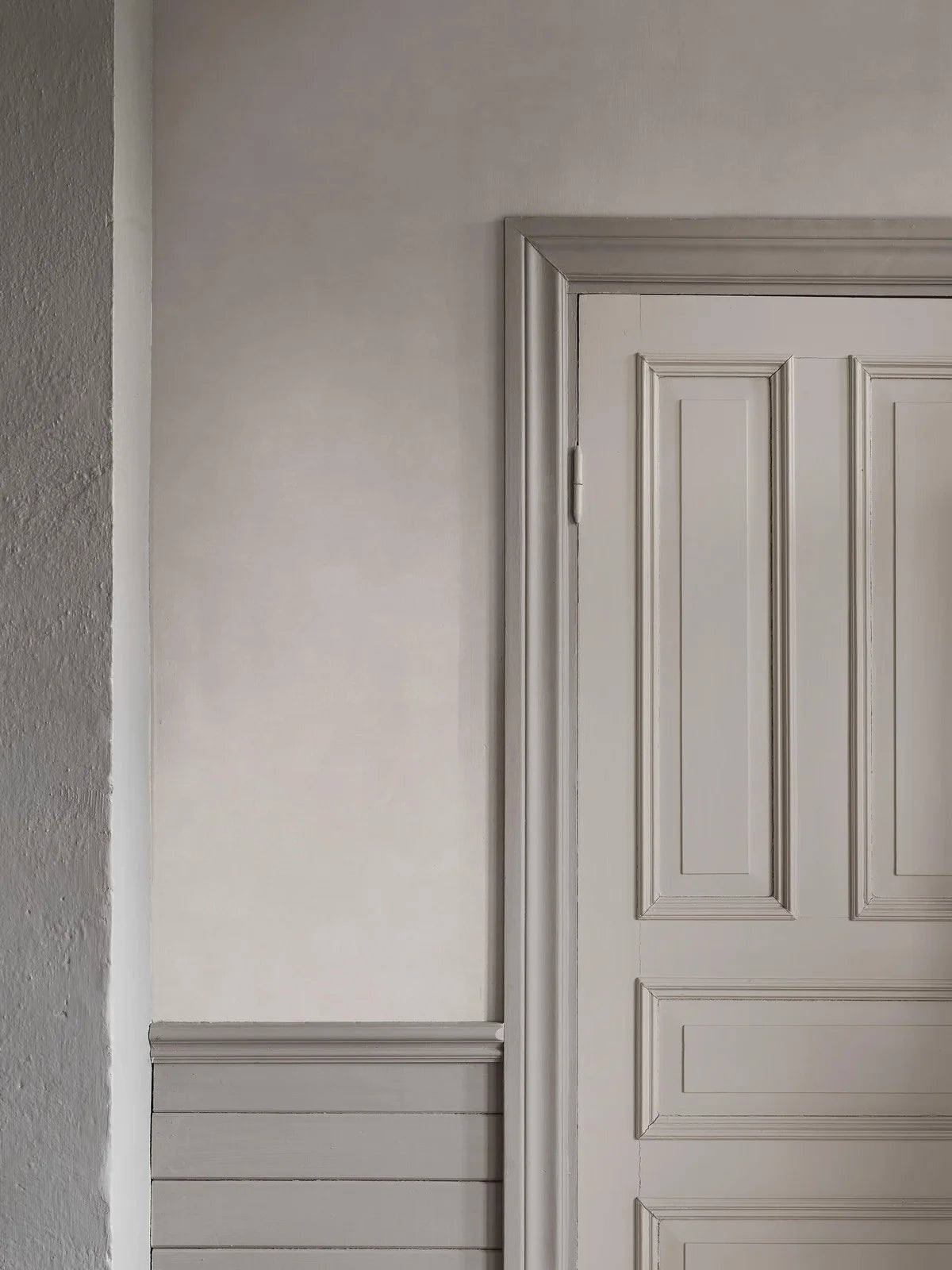 Behang dat canvas imiteert SHADES - CHALK crème