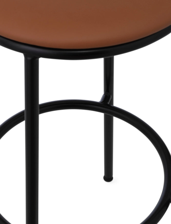 BROUND BLACK CIRCA BAR CHAIR WITH BLACK